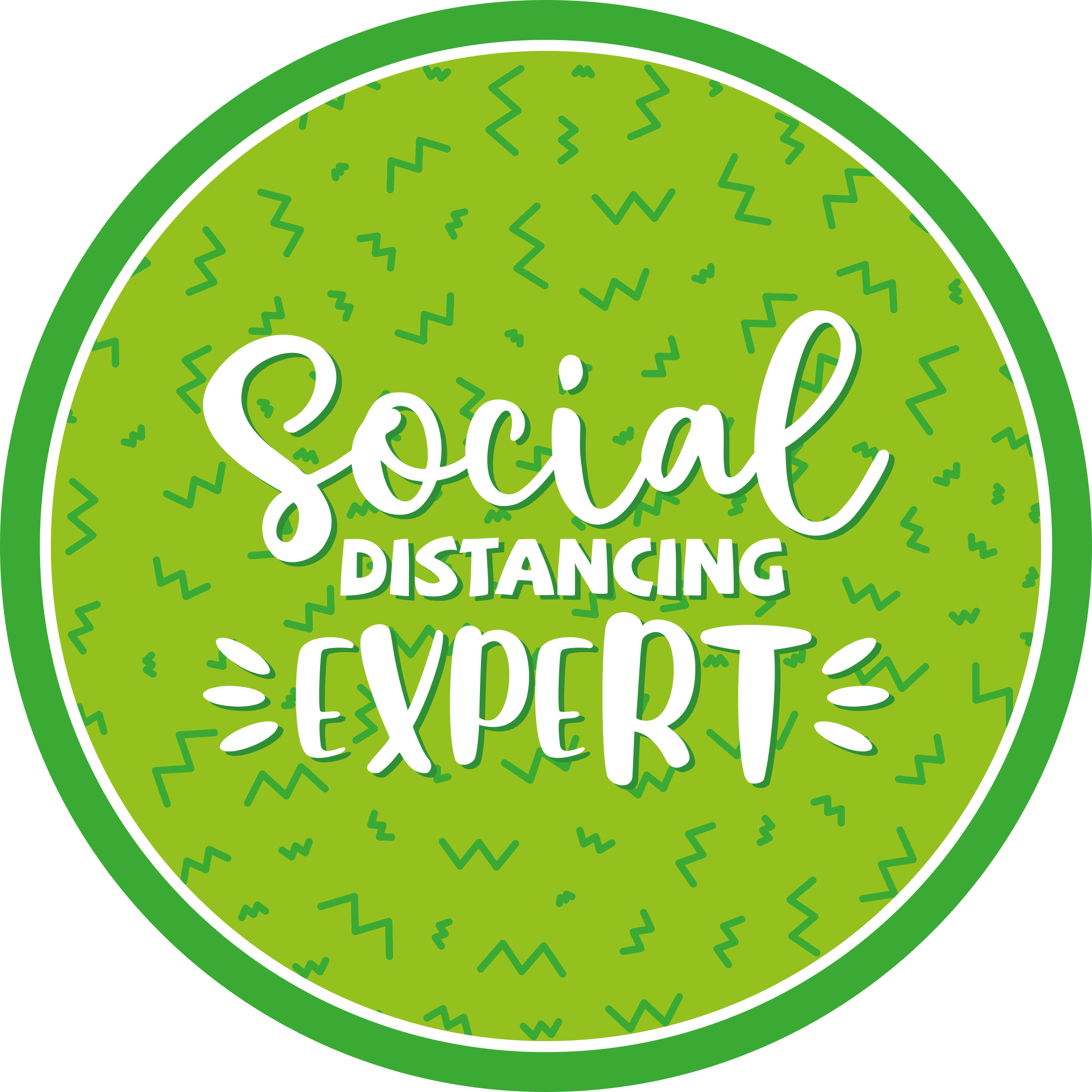 Covor de vinil harta lumii expert în distanțare socială - TenStickers