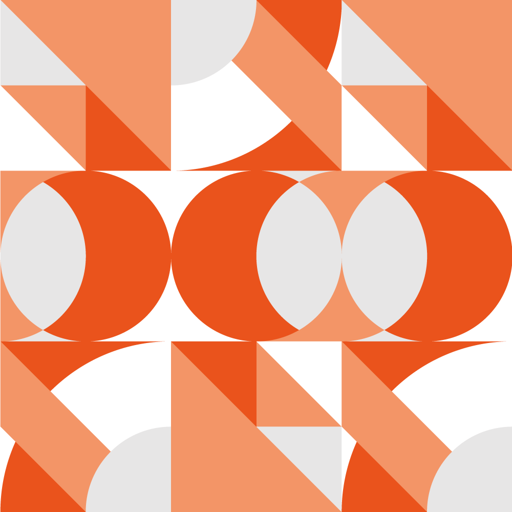 Covor de vinil geometric cu motiv geometric retro - TenStickers