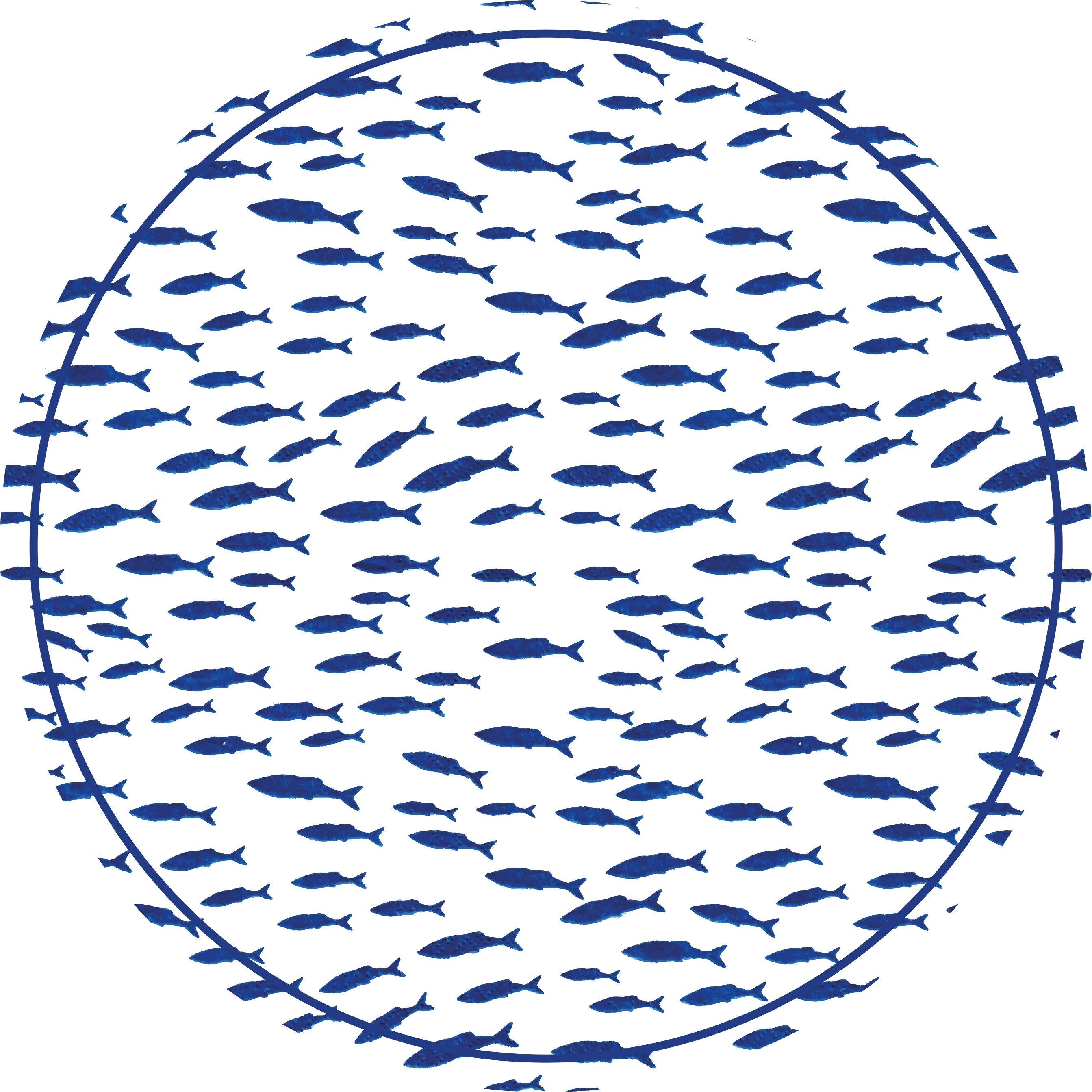 Pesti albastri pe fundal alb covor de sufragerie - TenStickers