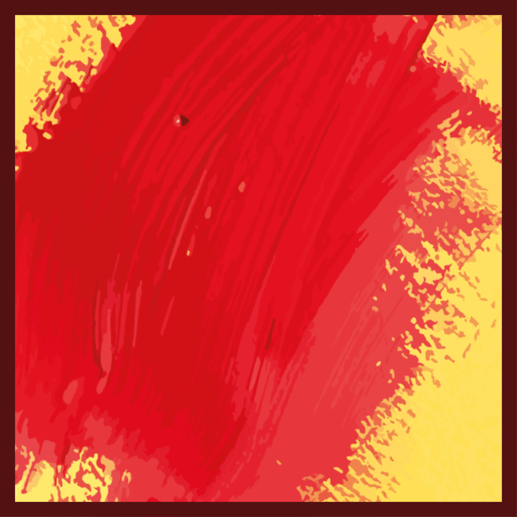 Covor vinil modern stropi de culori vibrante - TenStickers