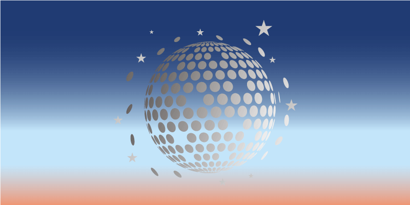 Covor de vinil stele designul sferei cerești - TenStickers