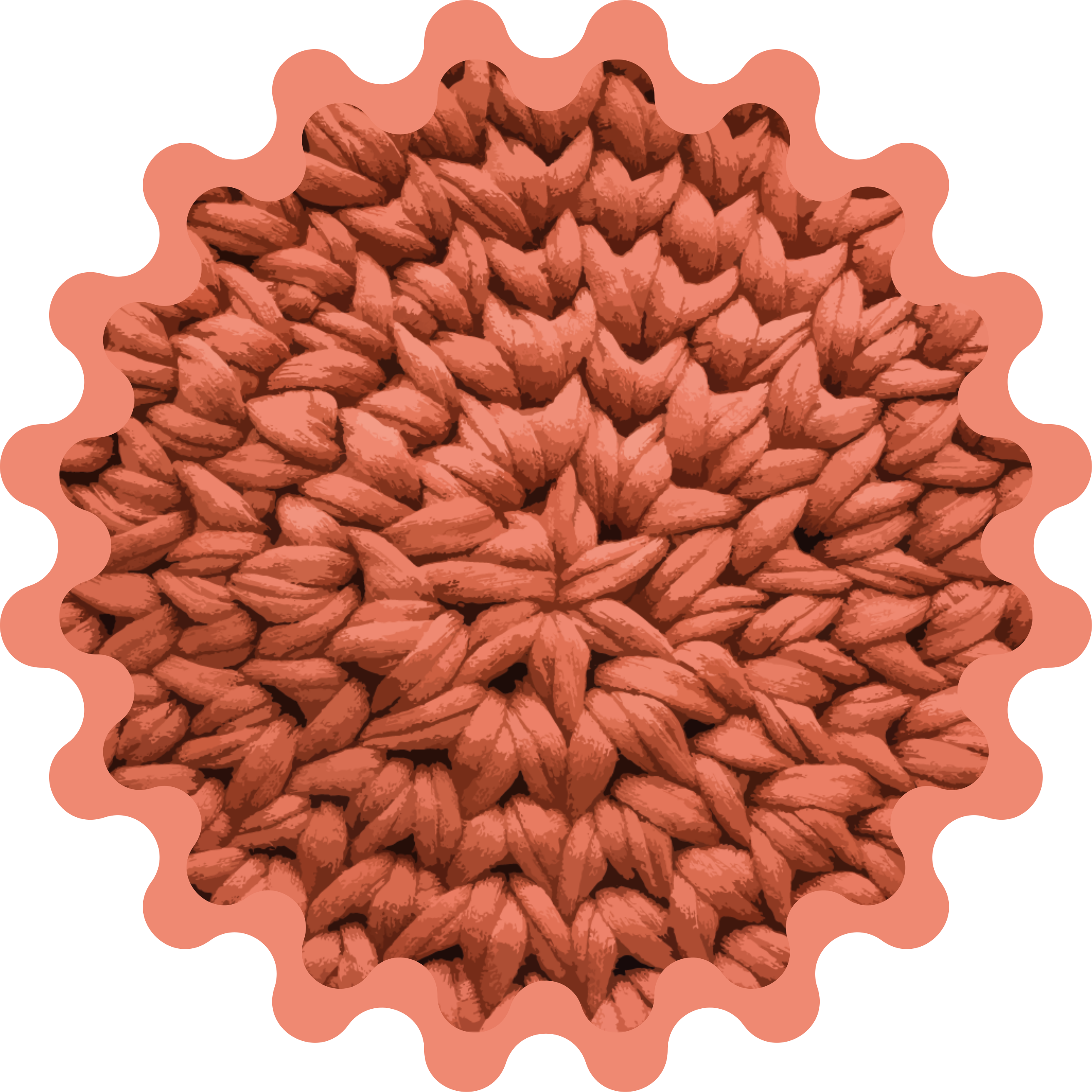 Covor vinil cu aspect de natura motivul frunzelor - TenStickers