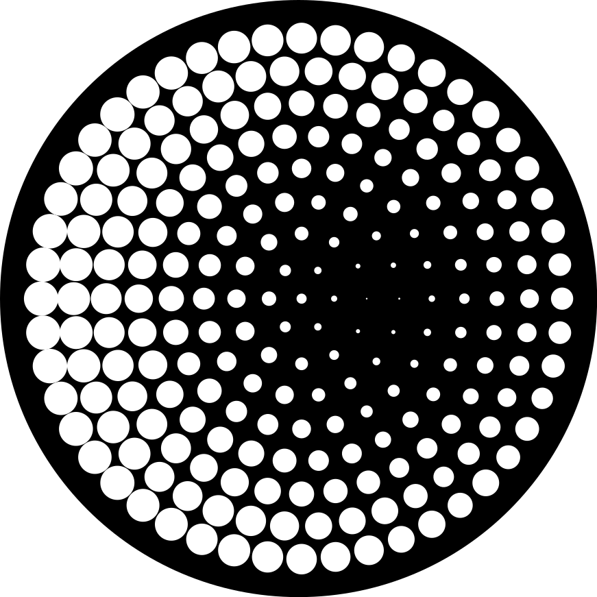 Covor de vinil geometric model punctat - TenStickers