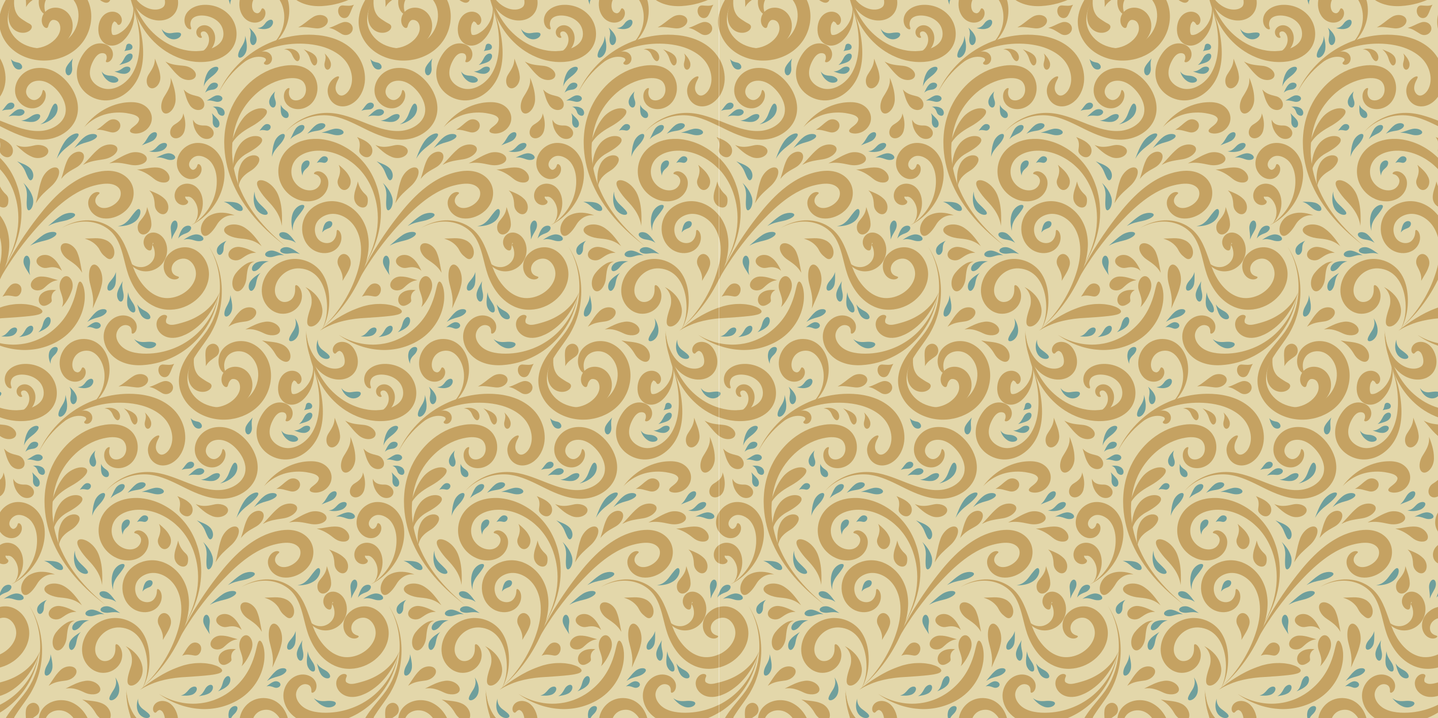 Covor vinil flori și plante element de vârtej botanic - TenStickers