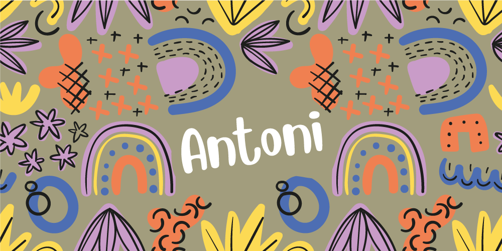 Alții covor de vinil modele colorate de curcubeu - TenStickers