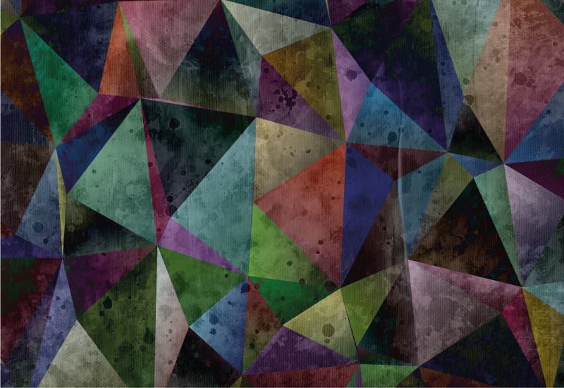 Picasso stil culoare adâncime model covor modern - TenStickers