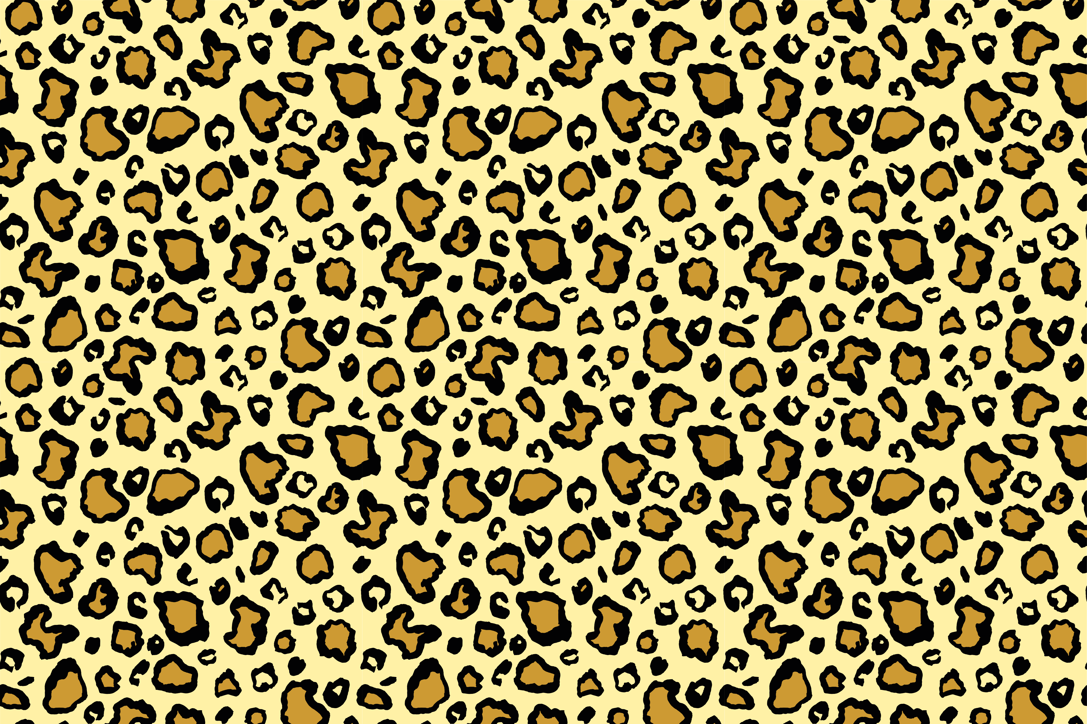 Covor vinil print animalier model leopard jucăuș - TenStickers