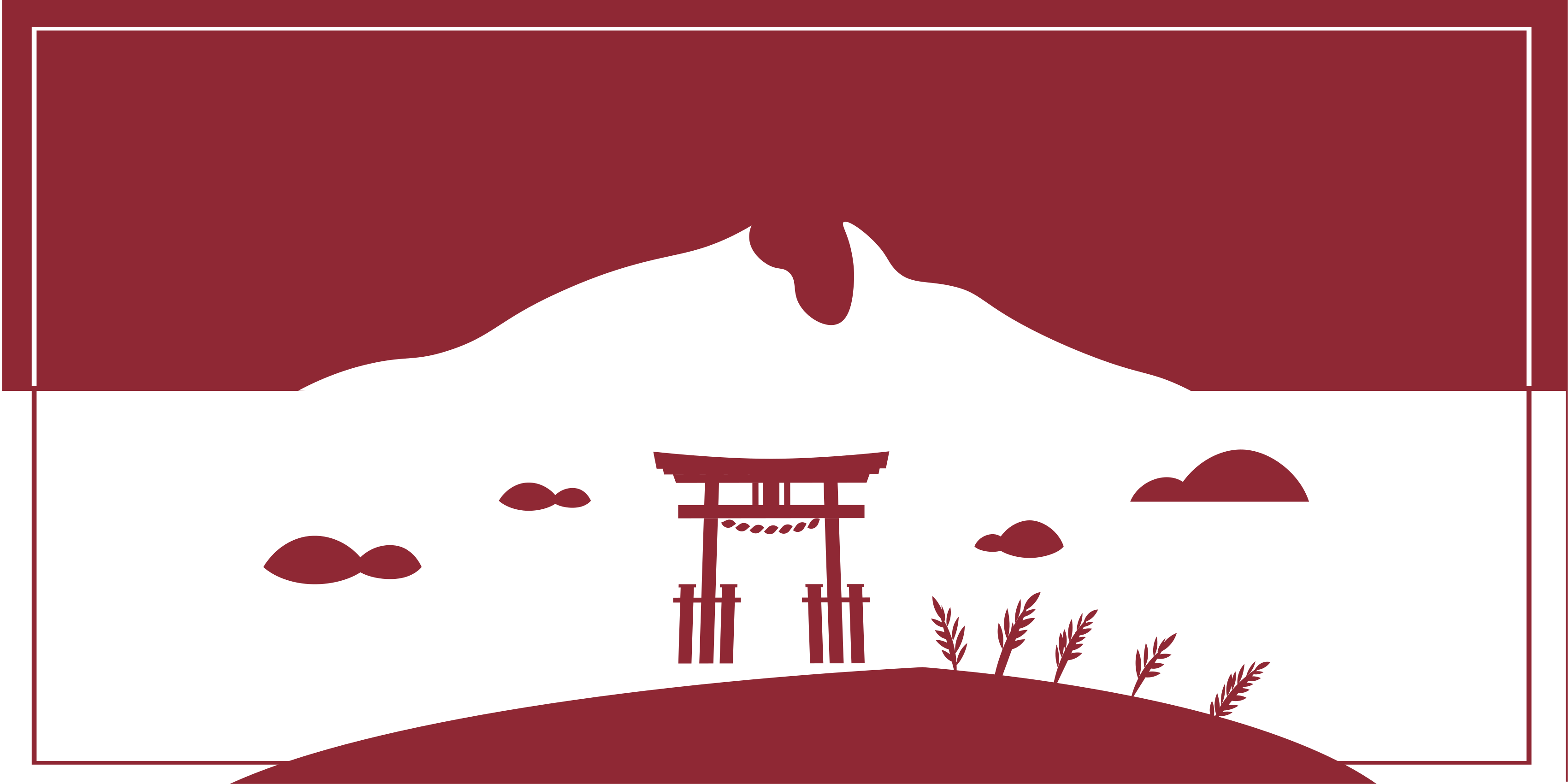 Covor de vinil harta lumii peisaj japonez - TenStickers