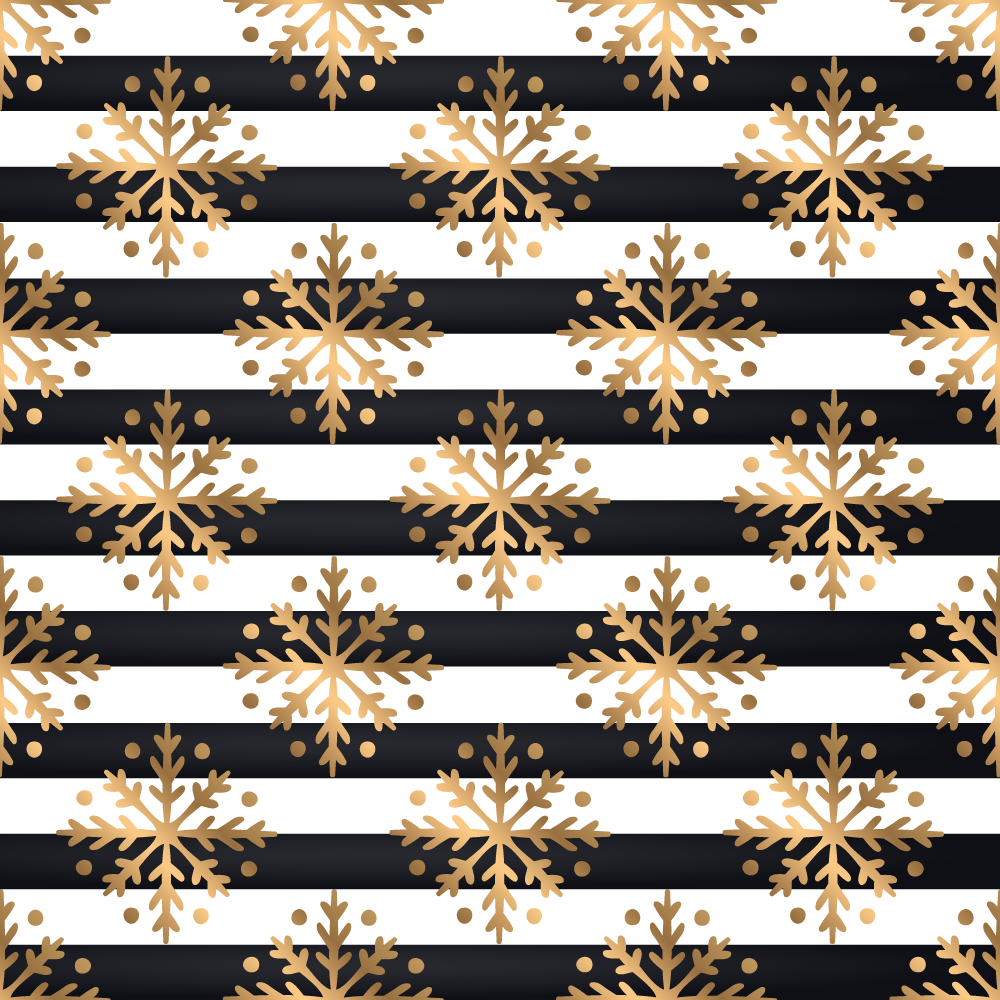 Covor elegant din vinil de fulgi de zăpadă - TenStickers