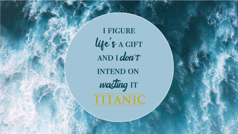 Covoare de vinil cu fraze viața e un dar - TenStickers