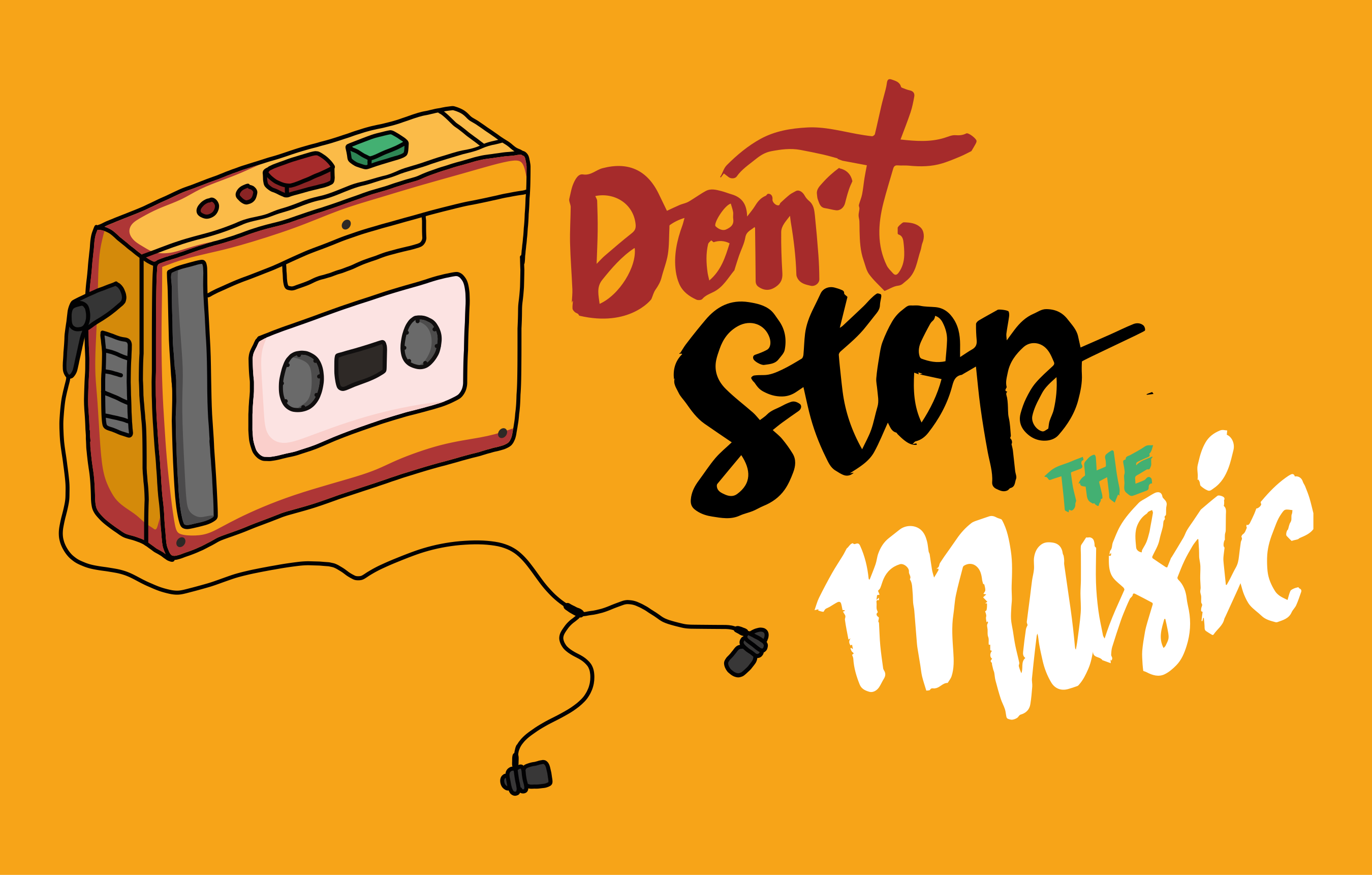 Covoare de vinil cu fraze temă retro casetă - TenStickers