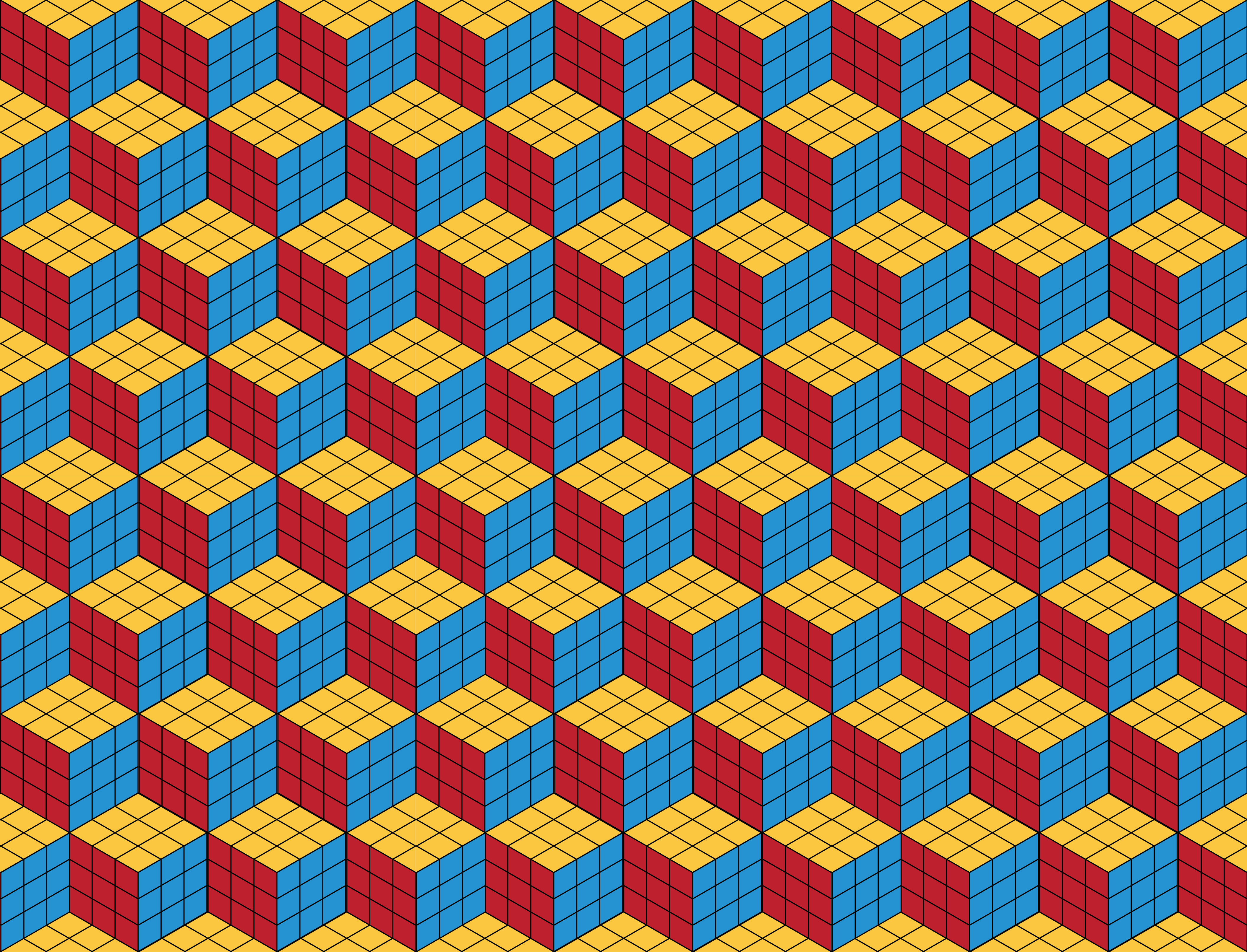 Covor rubik original model original cub - TenStickers