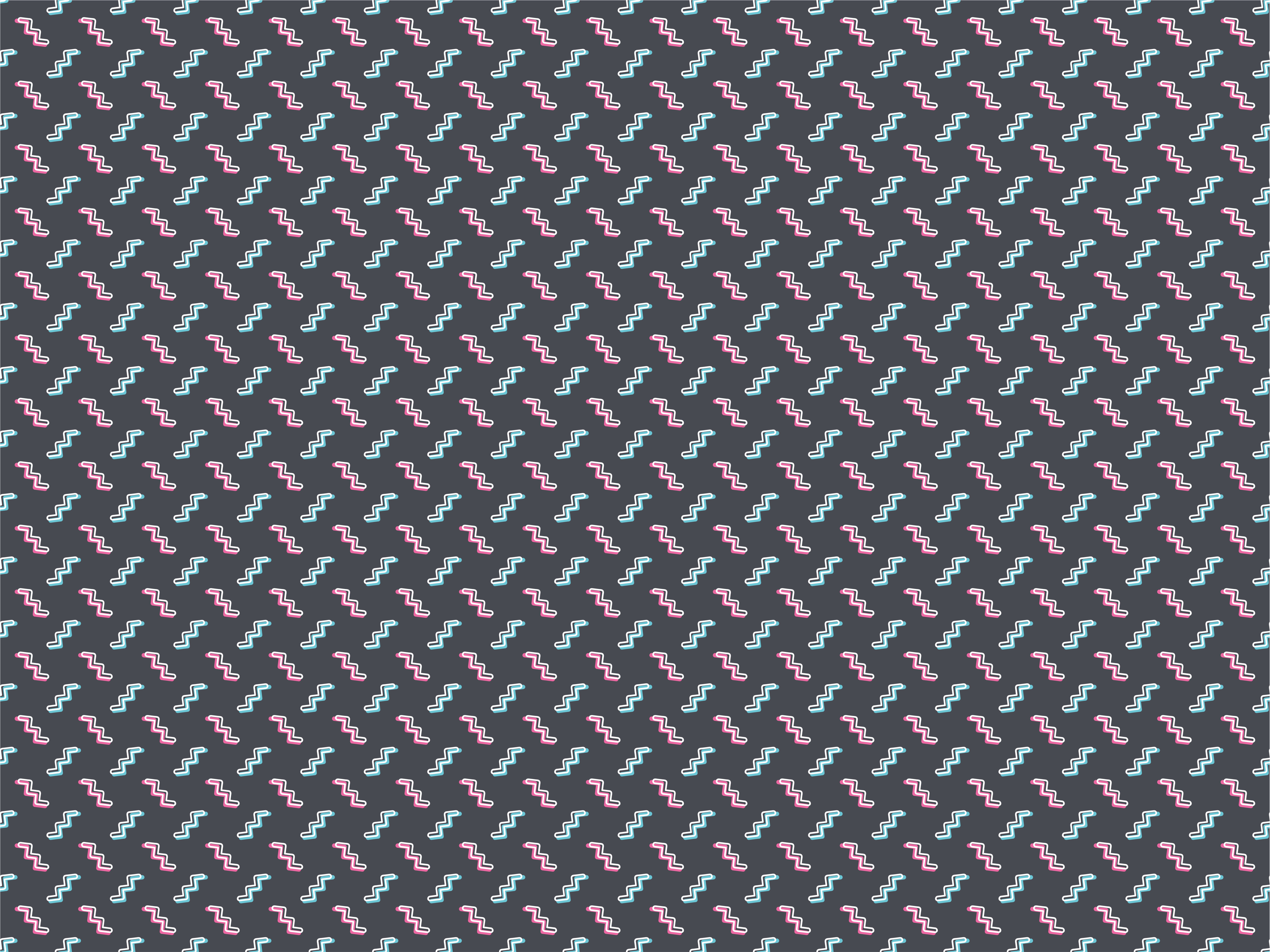 Alții covor de vinil forme ondulate colorate - TenStickers