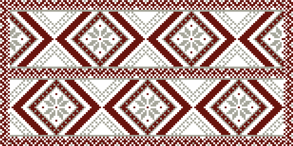 Covor de vinil mozaic modele geometrice complexe - TenStickers