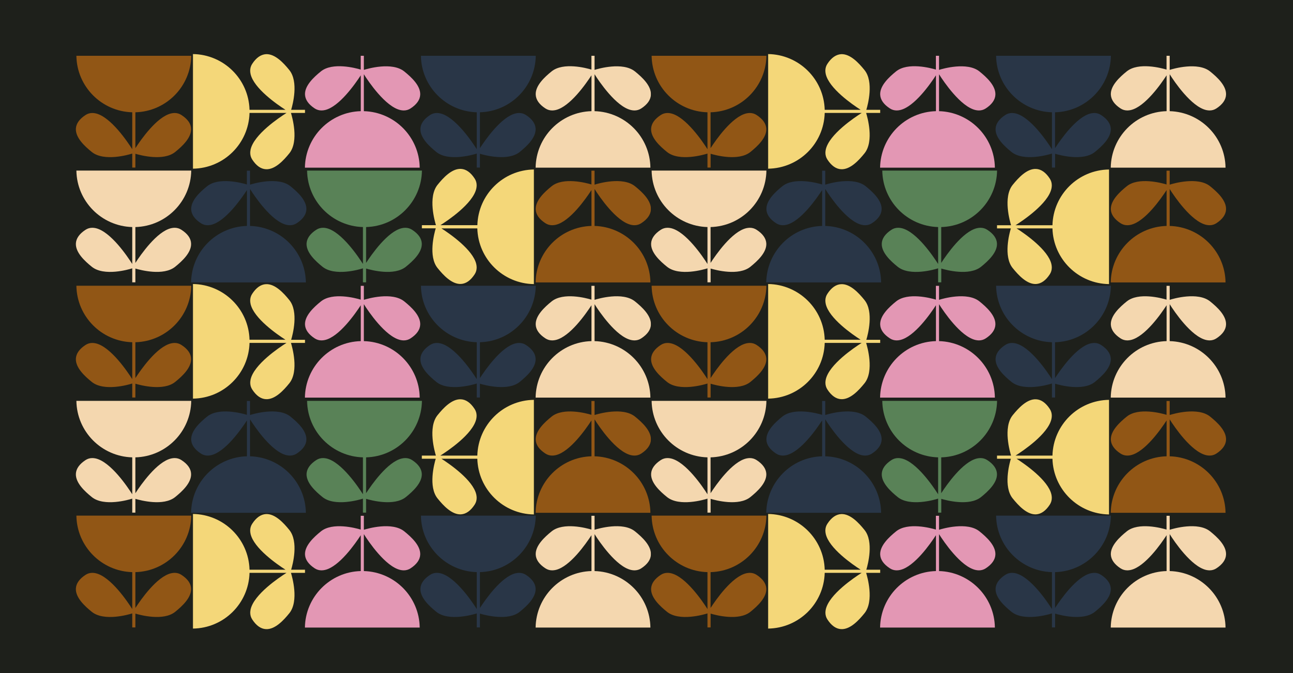 Covor vinil efect de țiglă motive vibrante cu frunze - TenStickers