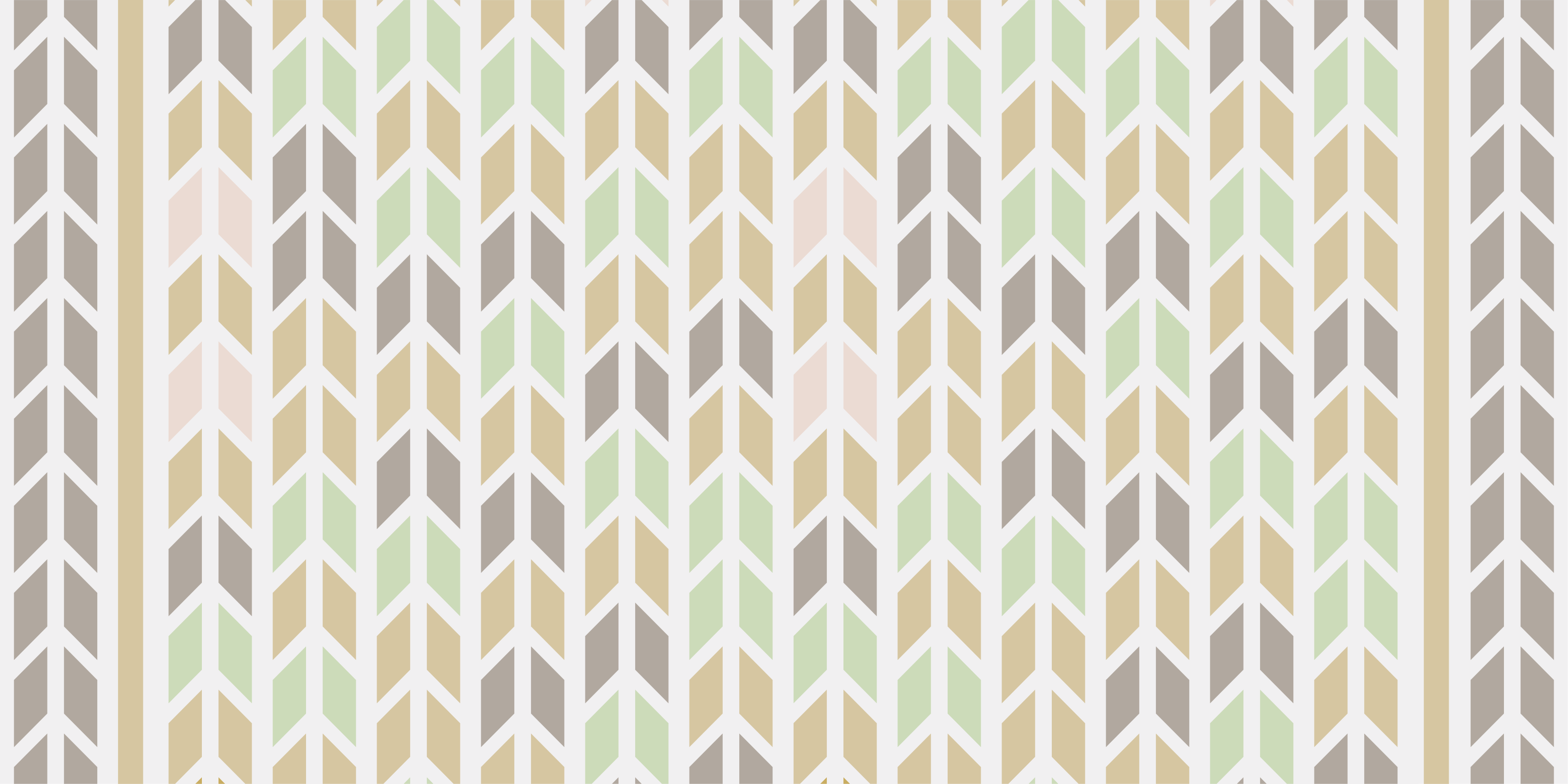 Covor de vinil geometric nuanțe de chevron - TenStickers