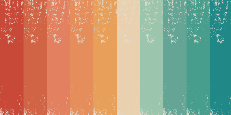 Covor vinil minimalist straturi colorate cu dungi - TenStickers