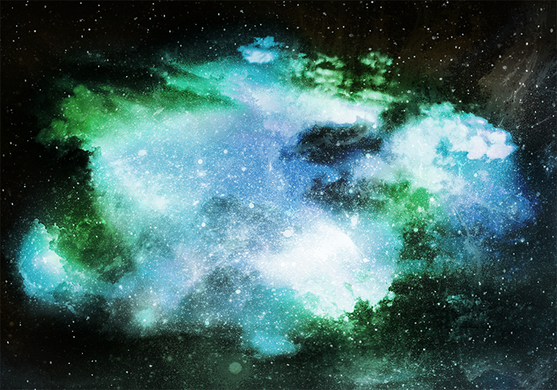 Covor de vinil stele descoperire cerească - TenStickers