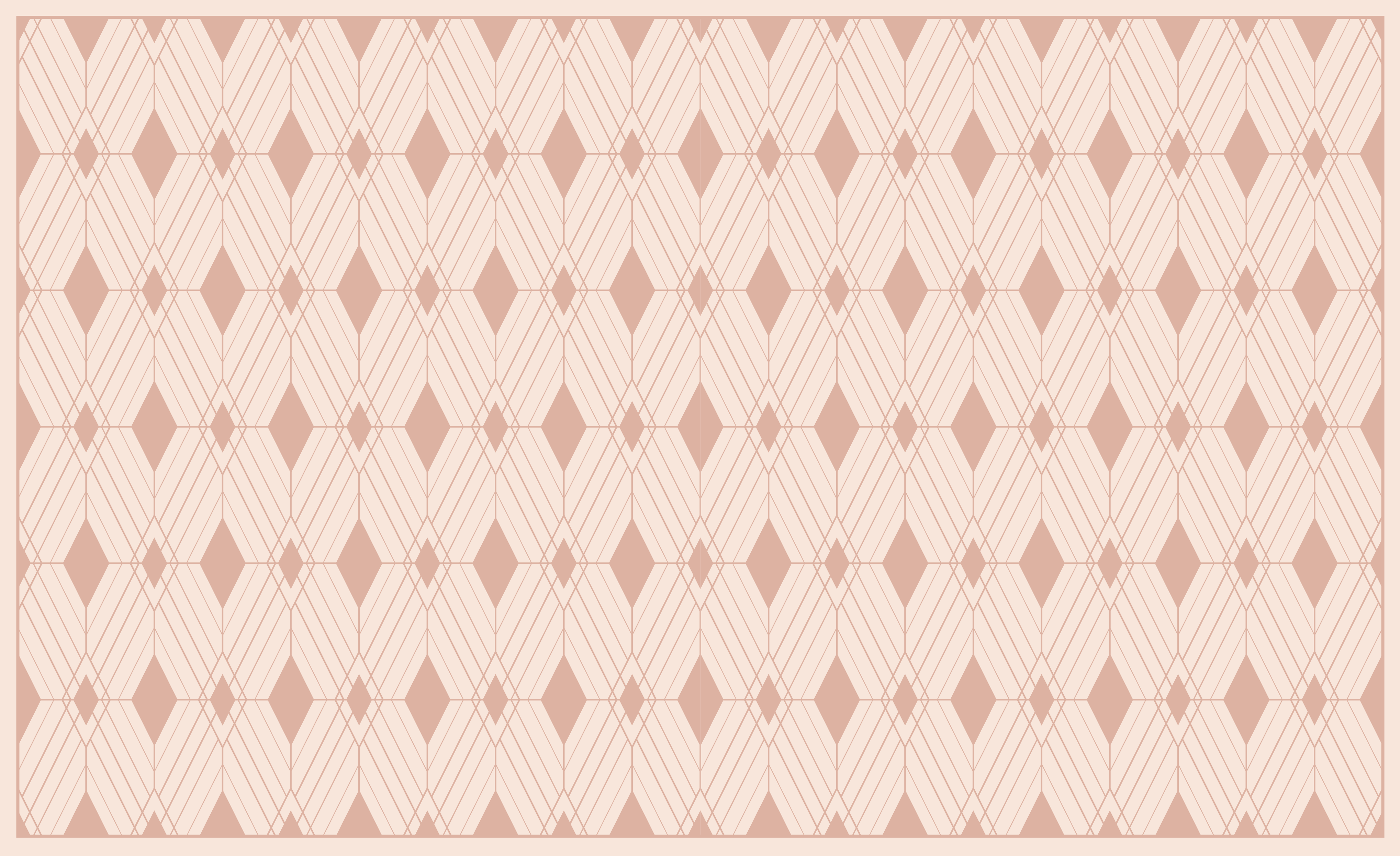 Covor vinil modern motiv geometric cu diamant - TenStickers