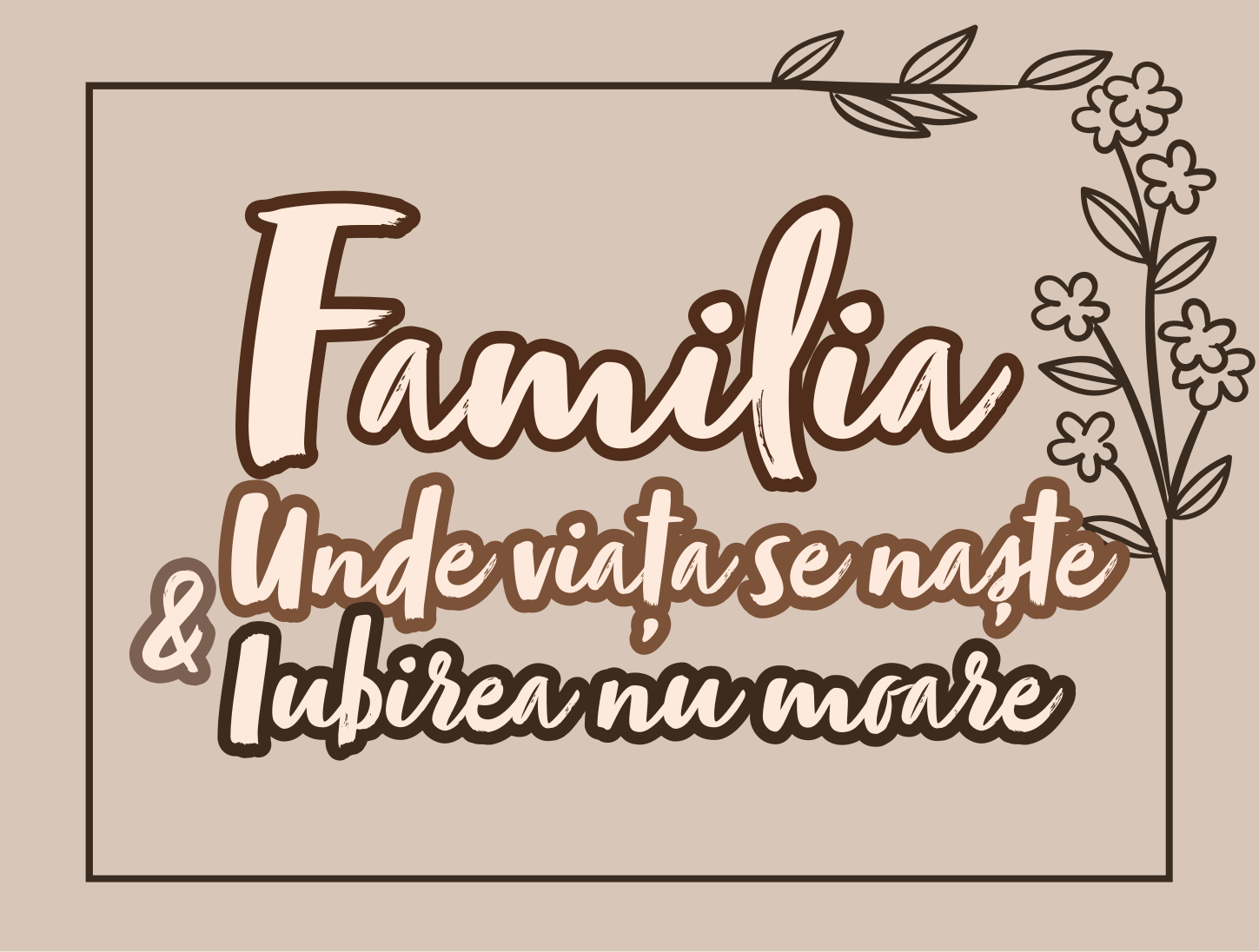 Covor personalizat cu design de citat de dragoste de familie - TenStickers