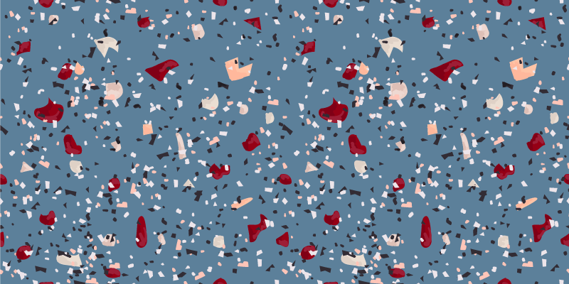 Covor de vinil texturat forme colorate îndrăznețe - TenStickers