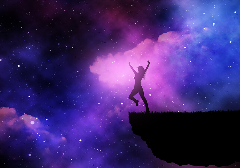 Covor de vinil stele călătorie cosmică - TenStickers