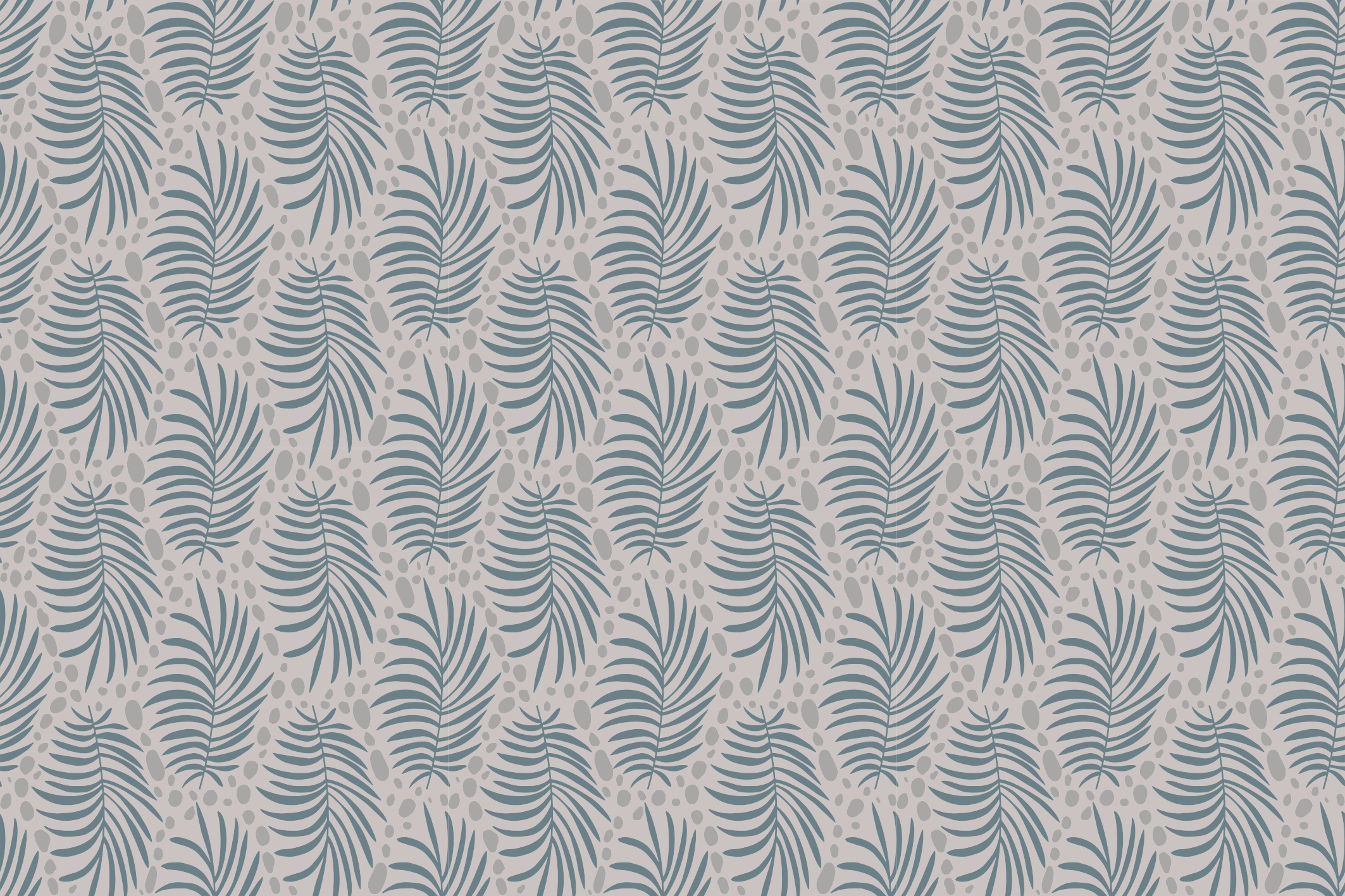 Covor vinil cu aspect de natura motiv cu frunze verzi - TenStickers