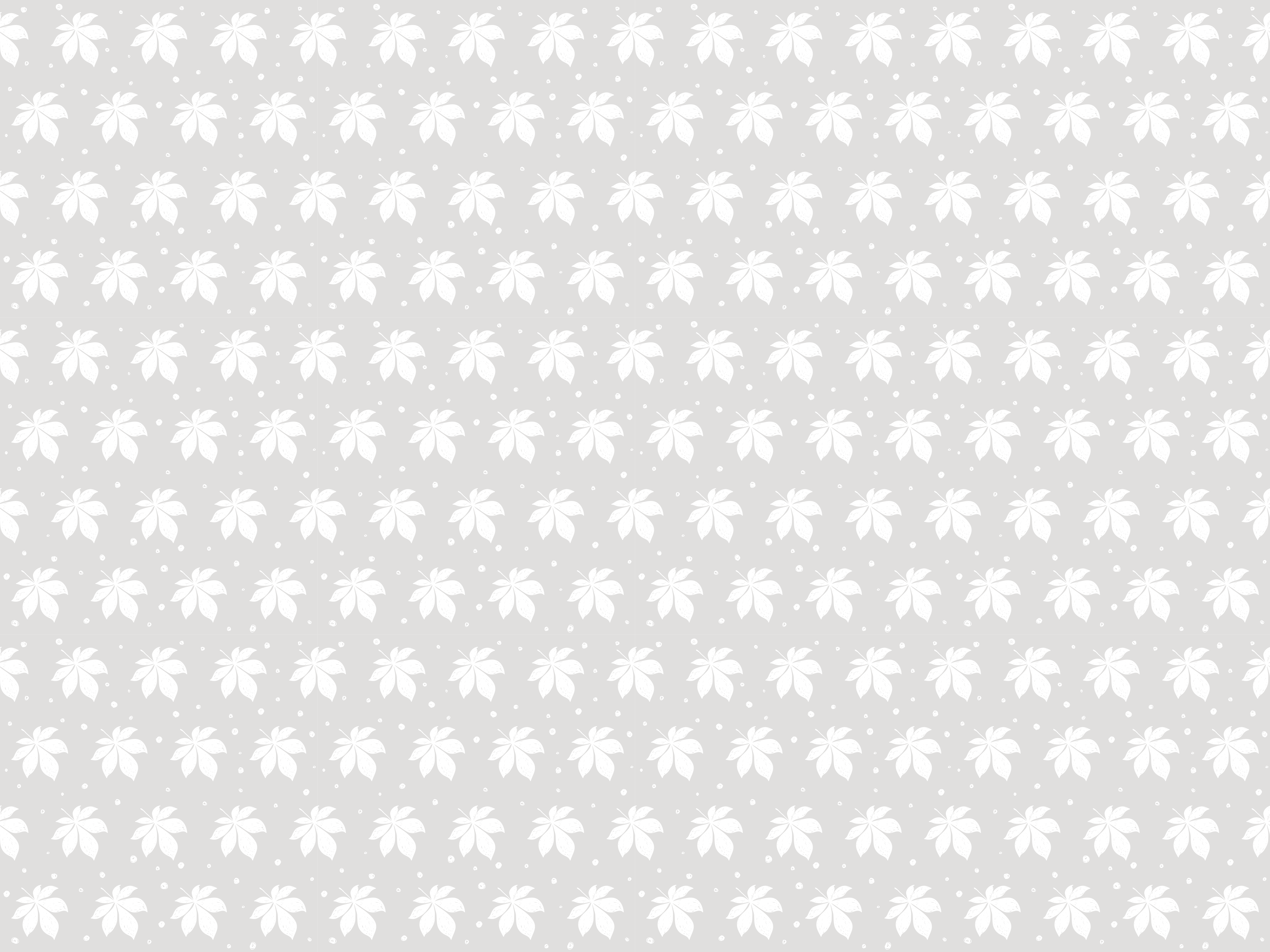 Covor vinil flori și plante element botanic delicat - TenStickers