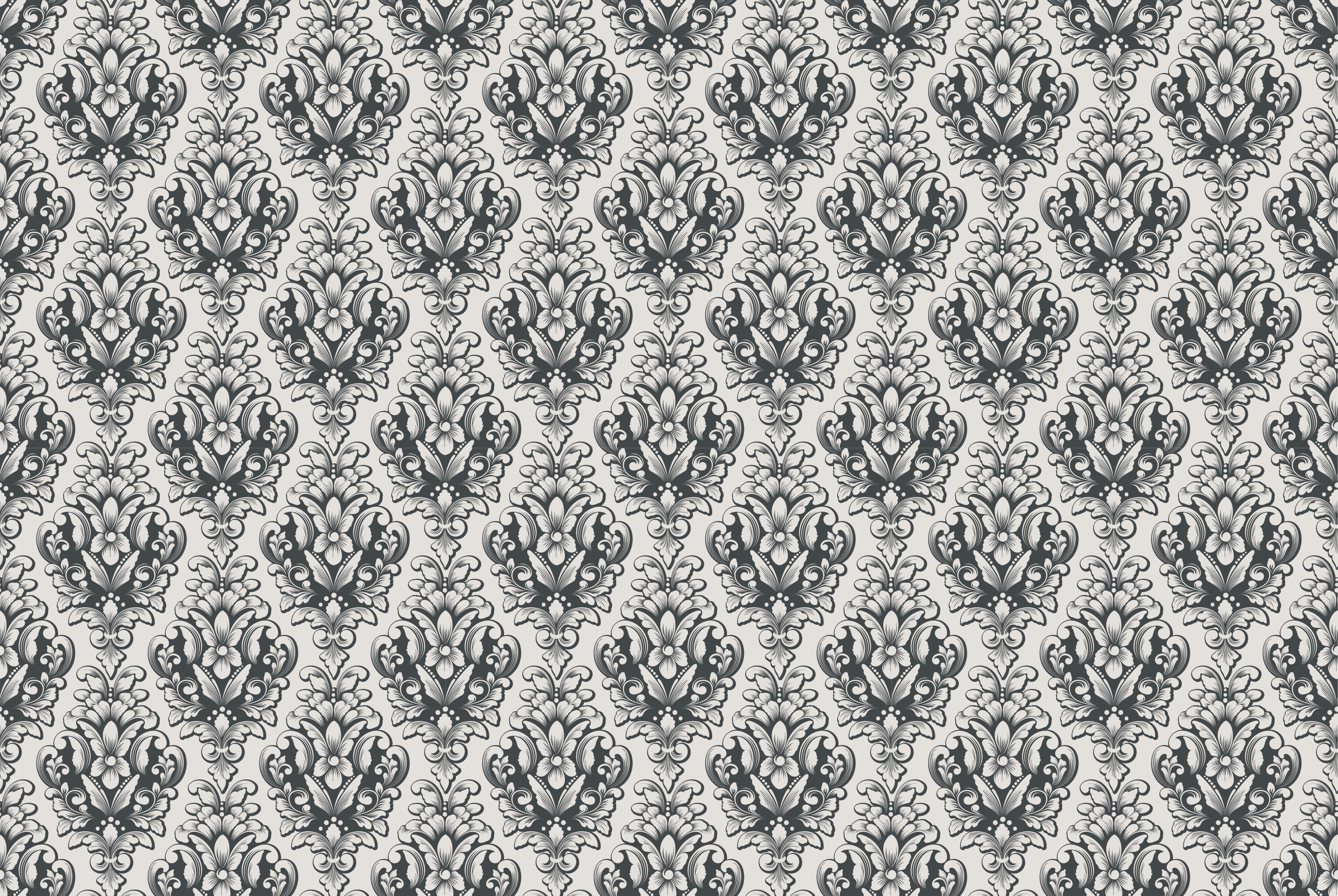 Covor de vinil epocă model de faianță baroc - TenStickers