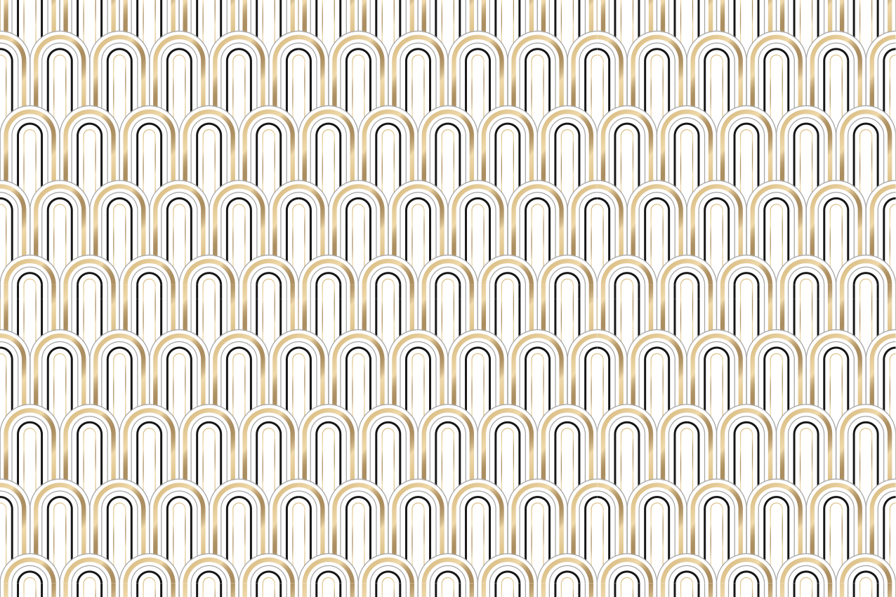 Covor de vinil geometric proiectarea modelului arcului - TenStickers