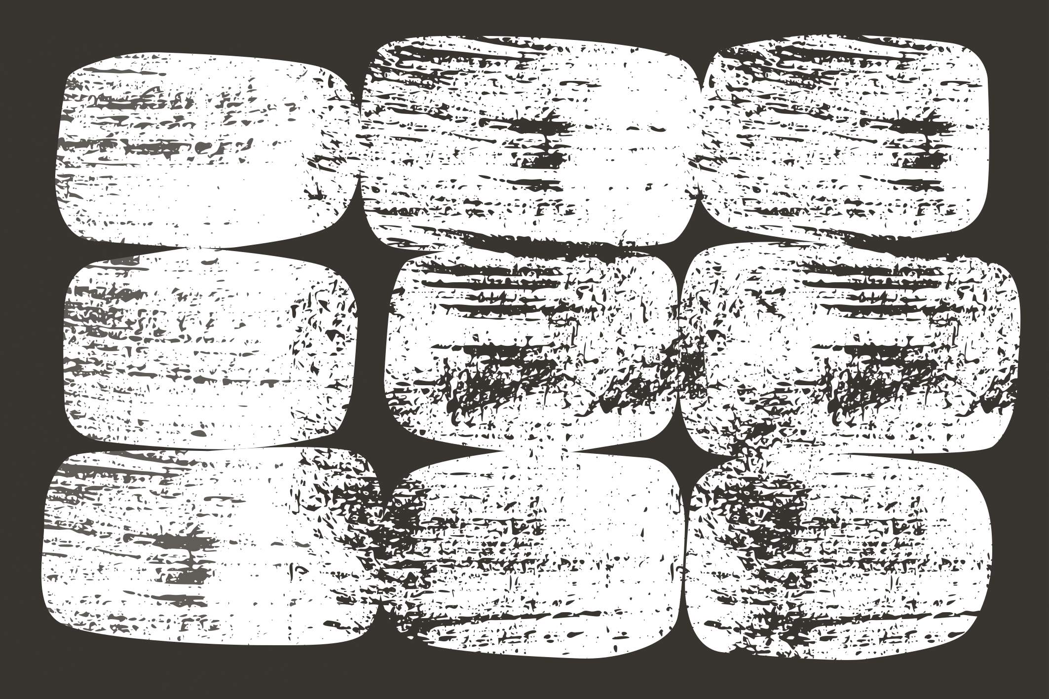 Covor de vinil dreptunghi blocuri monocrome texturate - TenStickers