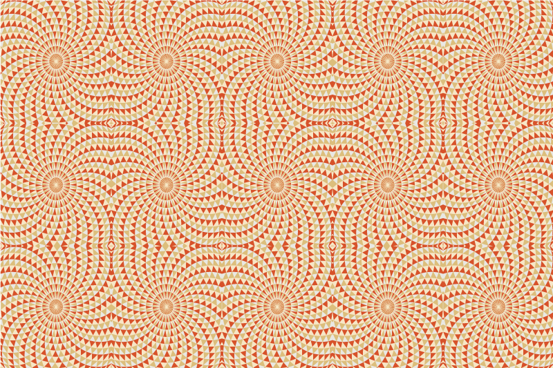 Covor vinil mandala detaliu model mandala - TenStickers