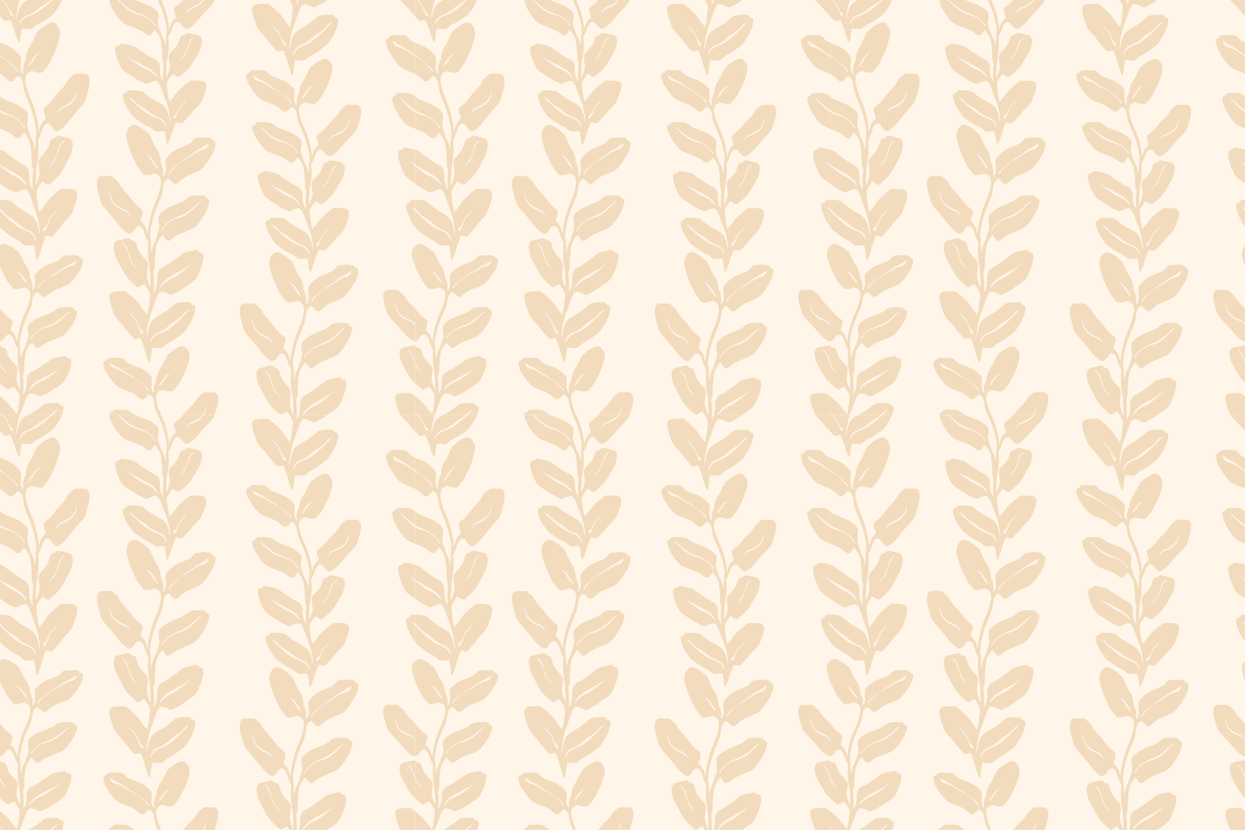 Covor vinil flori și plante model botanic - TenStickers