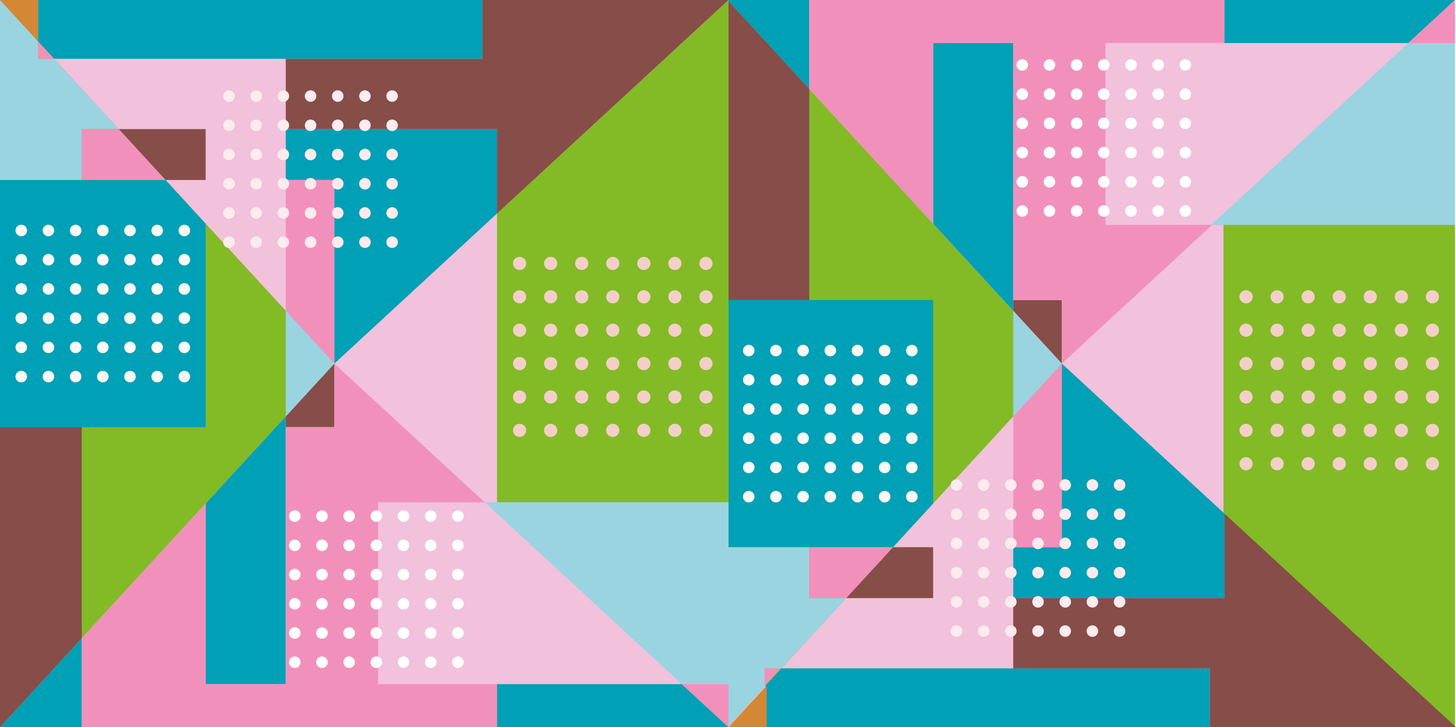 Covor de vinil geometric fuziunea formelor geometrice - TenStickers