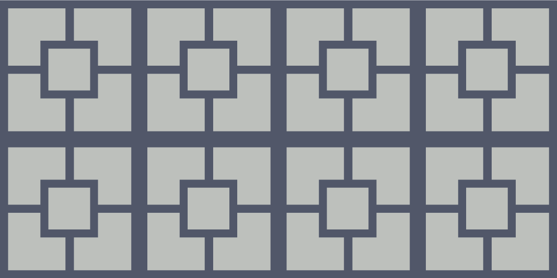 Covor de vinil geometric model pătrat geometric - TenStickers