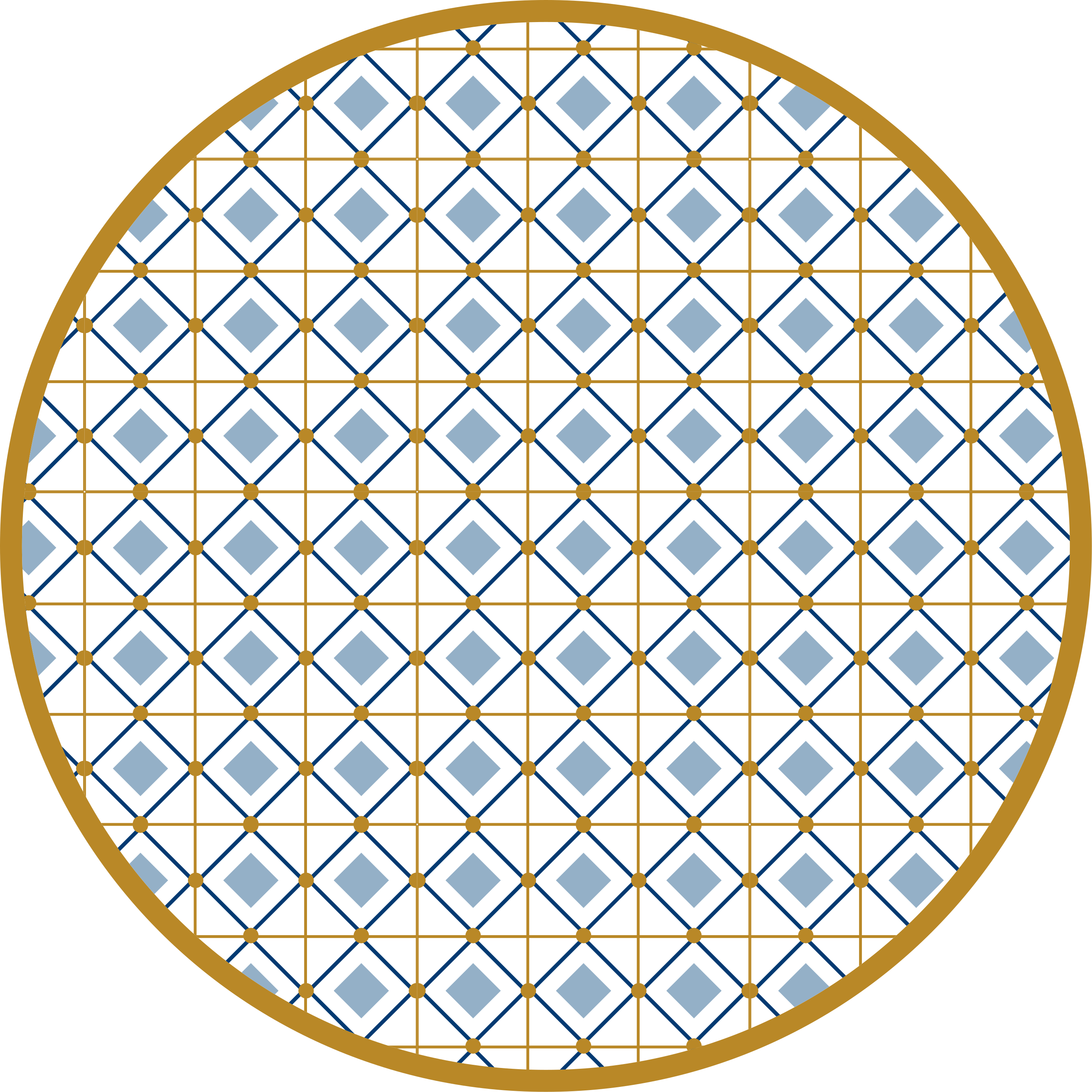 Covor vinil efect de țiglă placi circulare - TenStickers