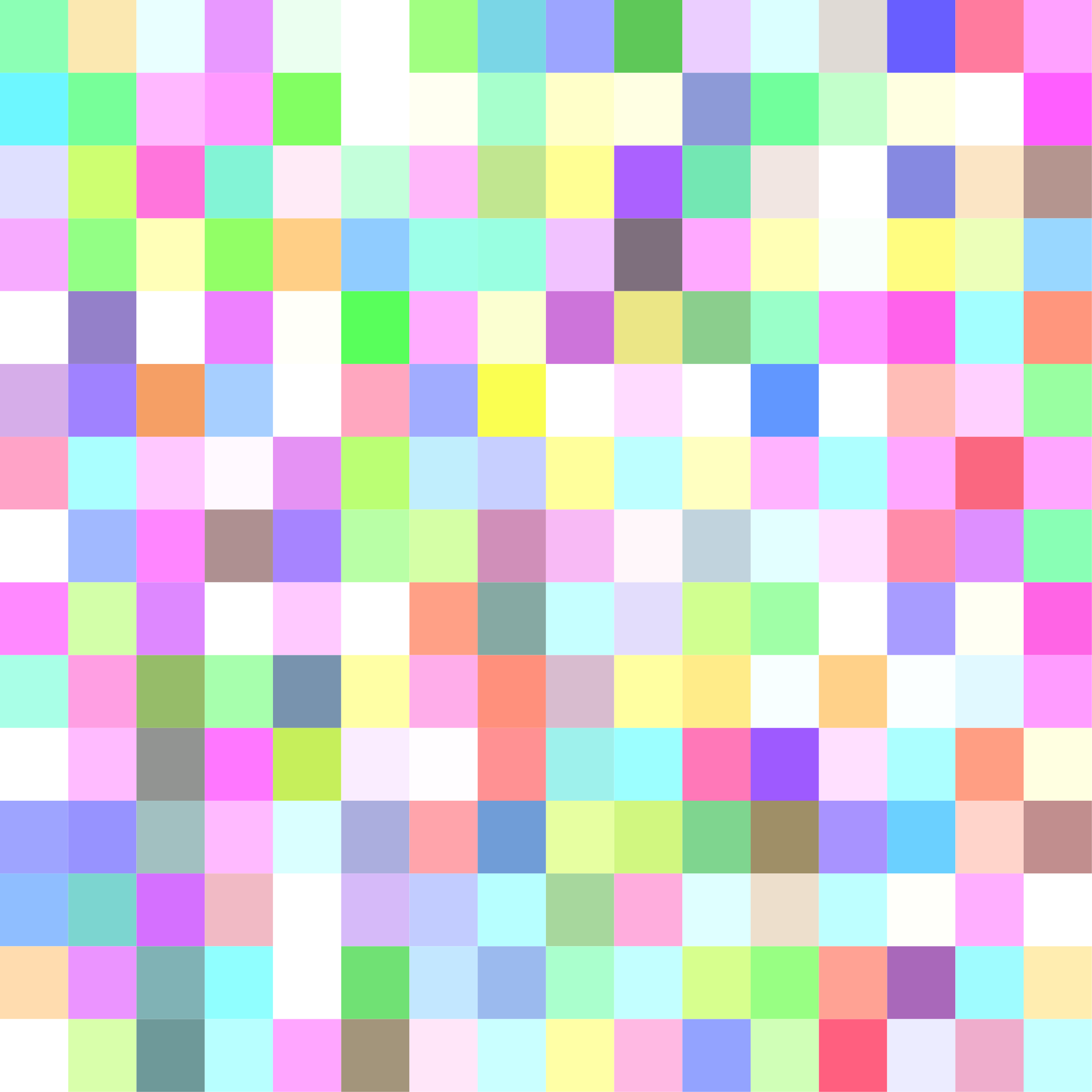 Covor de vinil geometric model de pătrate colorate - TenStickers