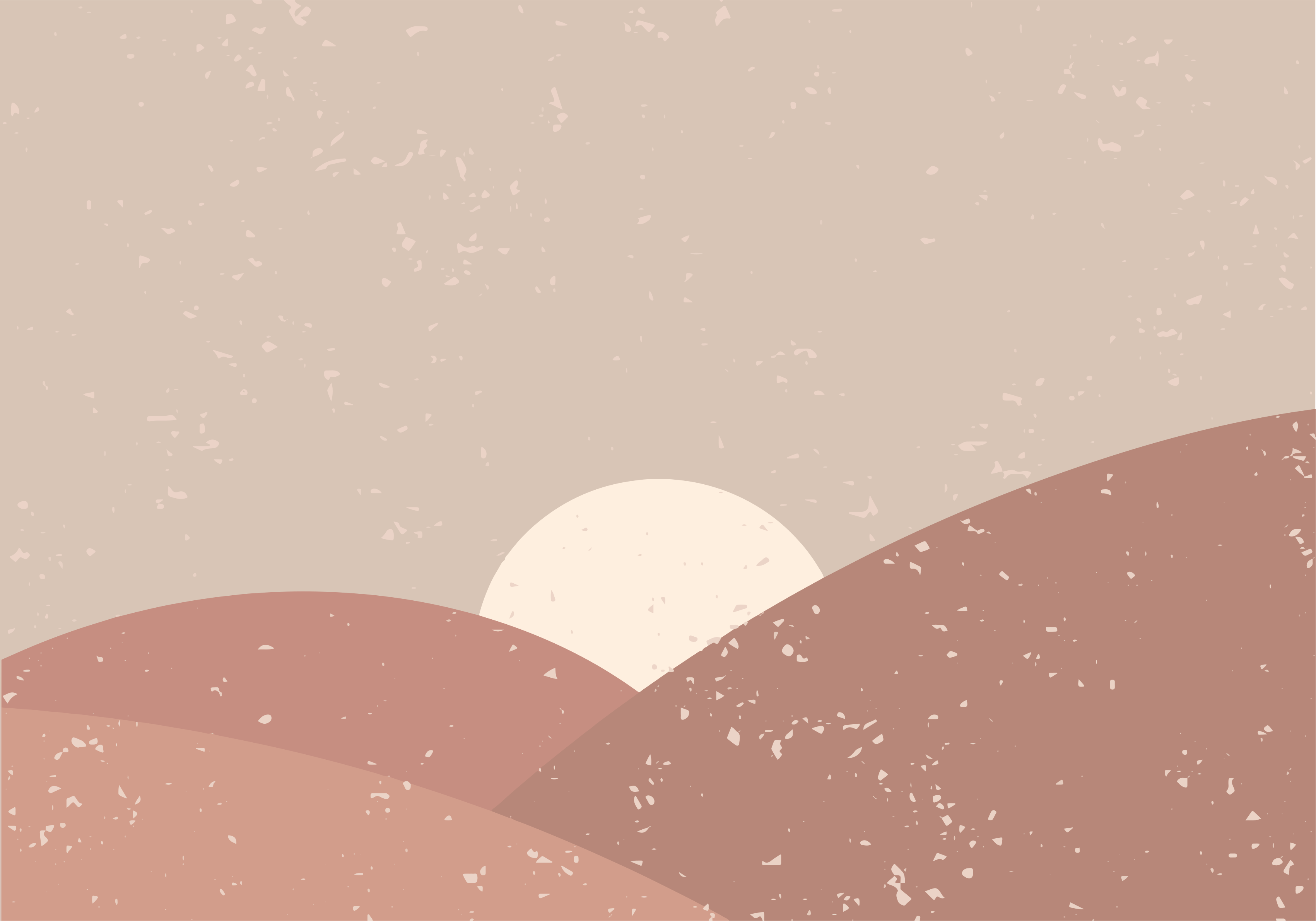 Covor vinil minimalist peisaj abstract - TenStickers