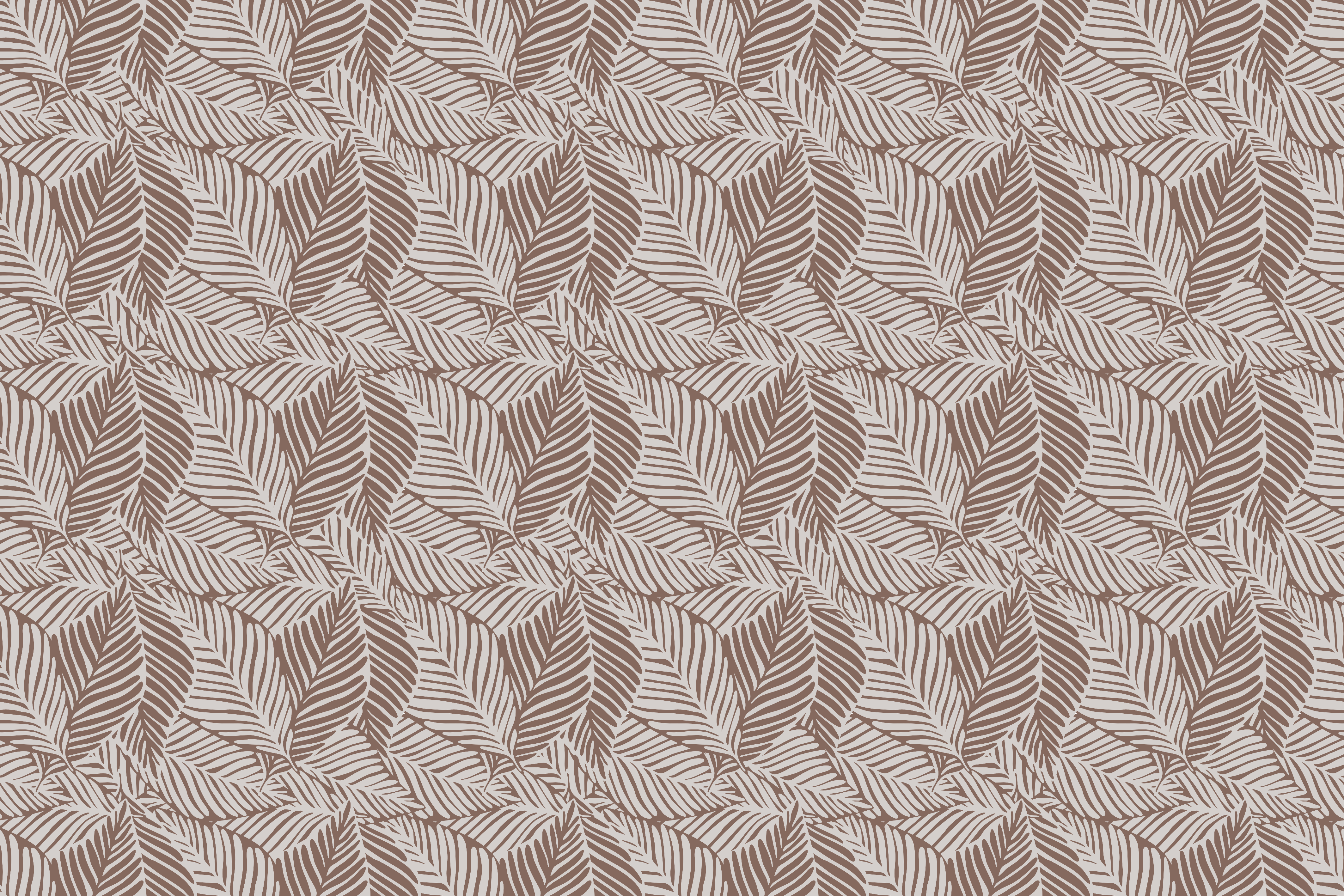 Covor vinil flori și plante suprafață cu model de frunze - TenStickers