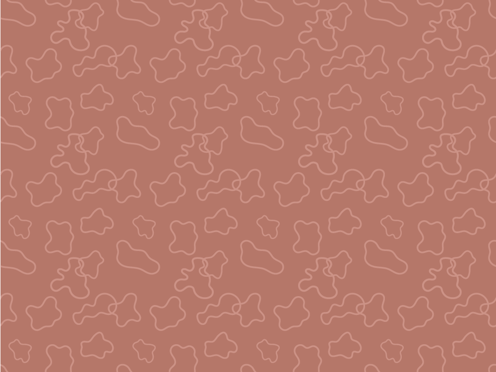 Teracota cercuri neregulate covoare geometrice - TenStickers