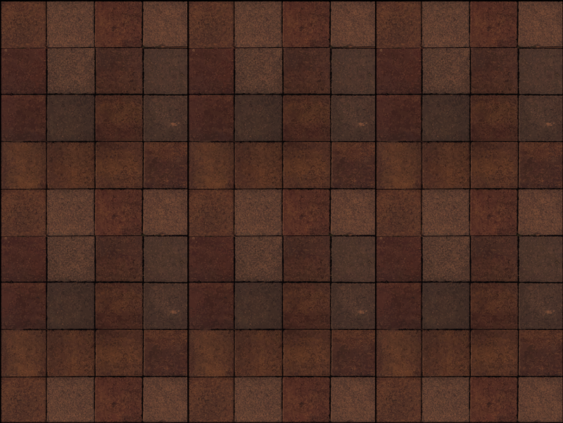 Covor vinil efect de țiglă suprafață cu gresie pământoasă - TenStickers