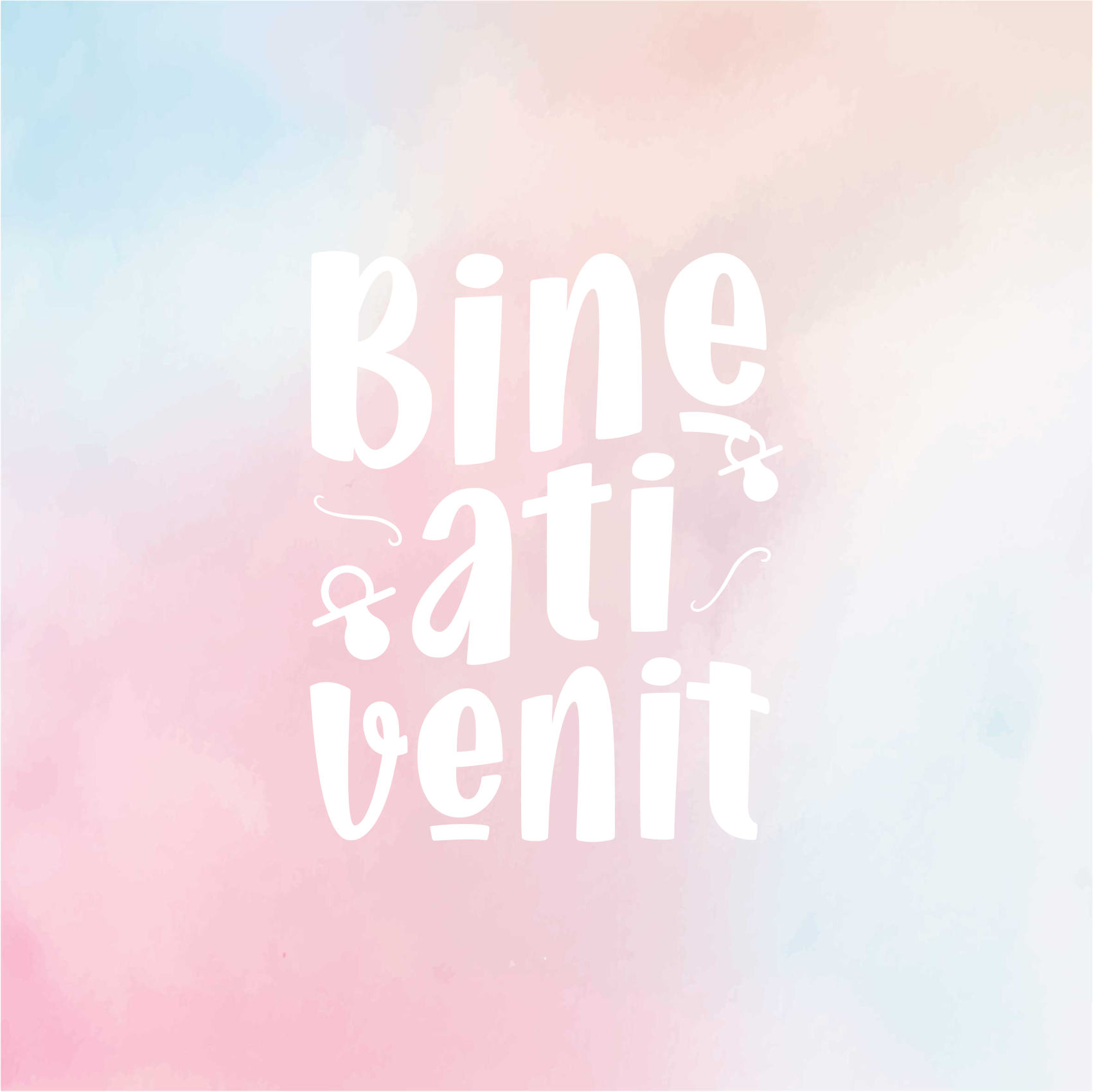 Covor vinil Bine ati venit - TenStickers