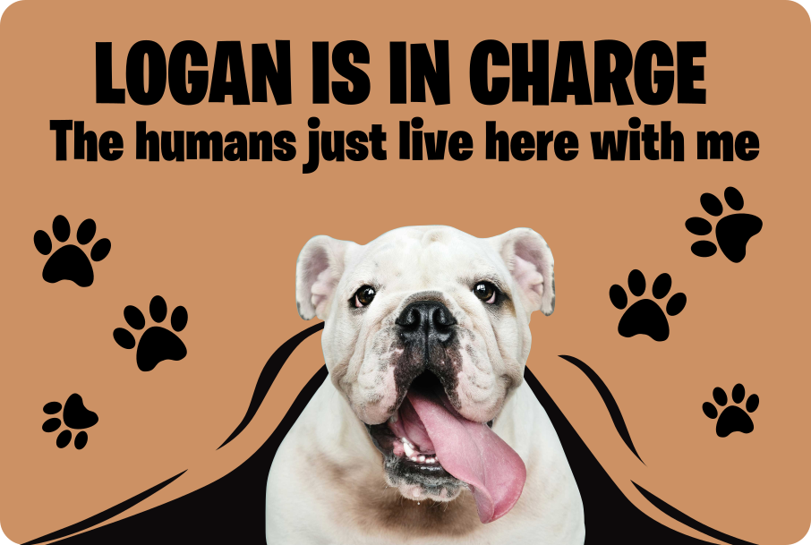 Covor vinil hol intrare fotografie personalizată pentru animale d - TenStickers