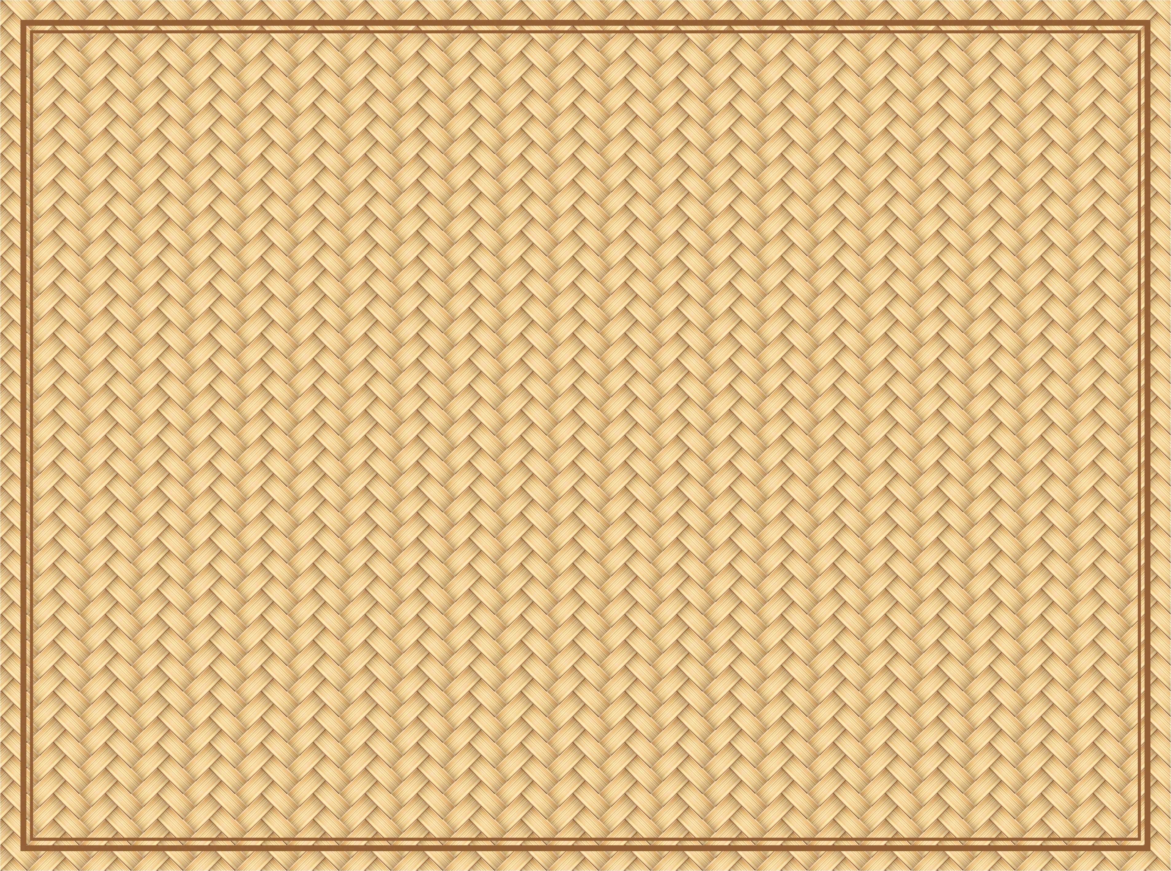 Covor vinil vintage din răchită - TenStickers