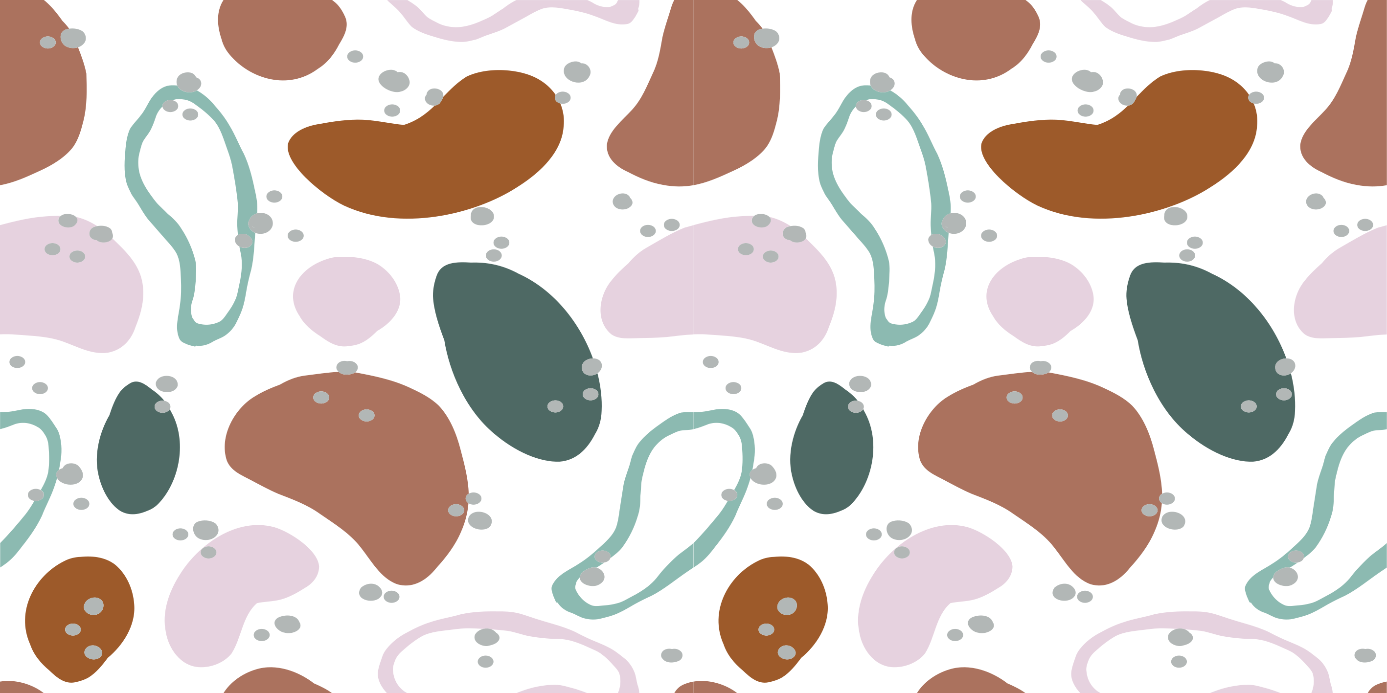 Covor minimal cu model neregulat de formă abstractă - TenStickers