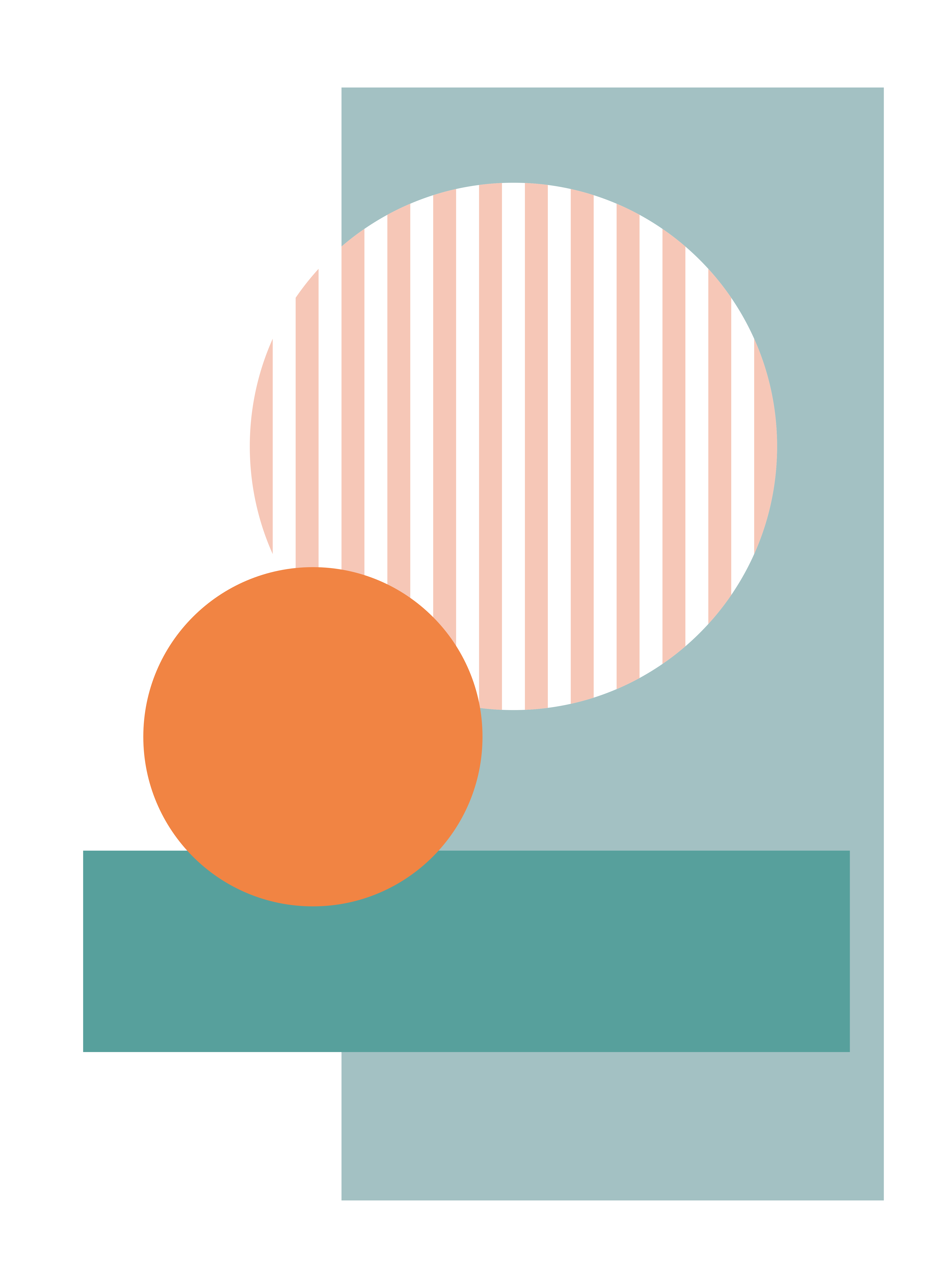 Covor vinil modern cercuri geometrice însorite - TenStickers