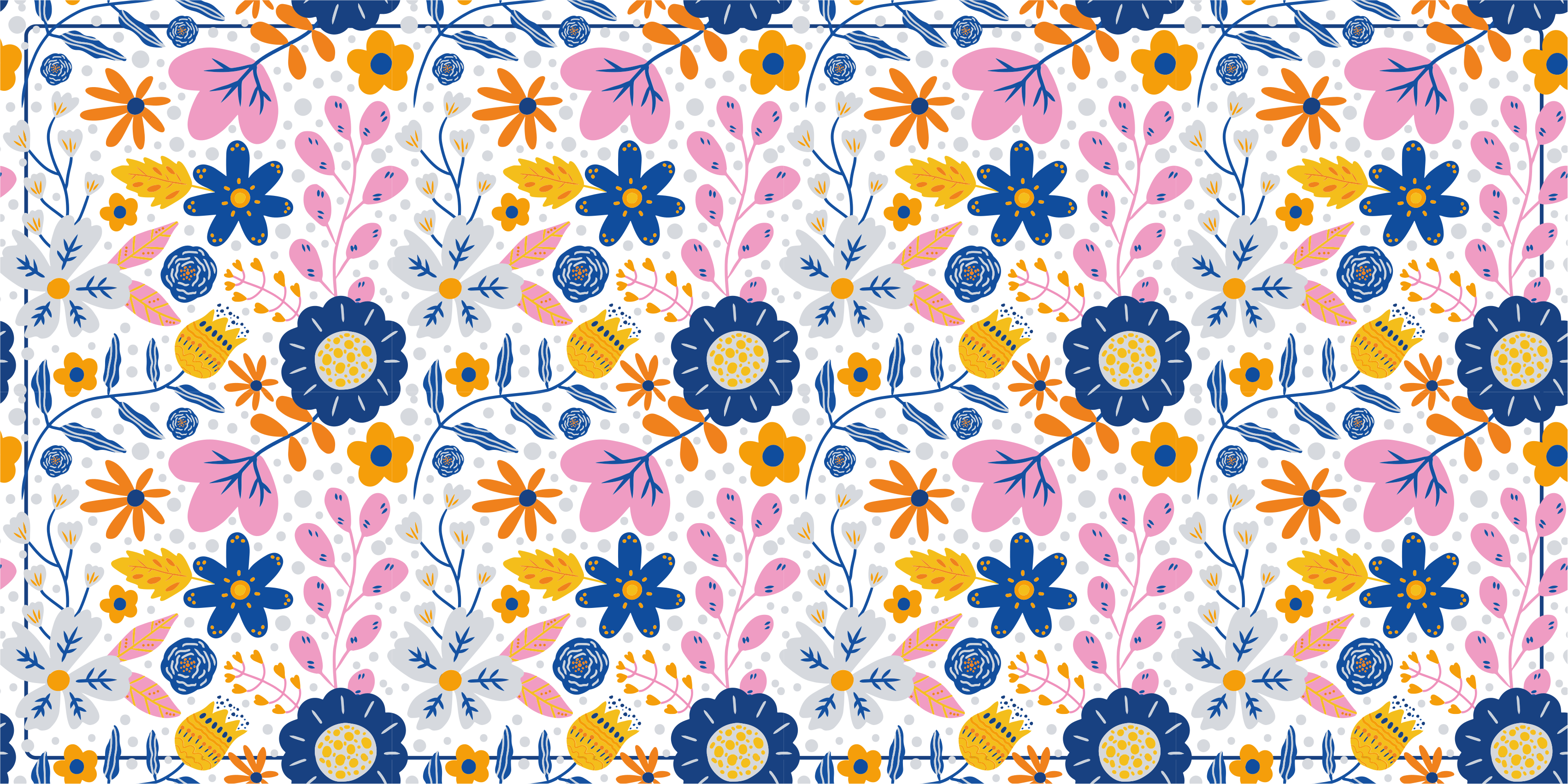 Covor vinil cu aspect de natura primăvara florilor - TenStickers