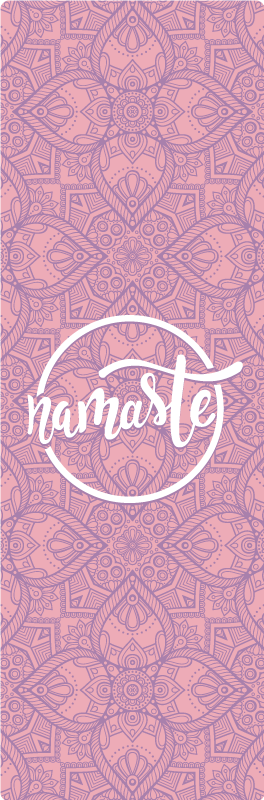 Covoare de vinil cu fraze namaste yoga - TenStickers