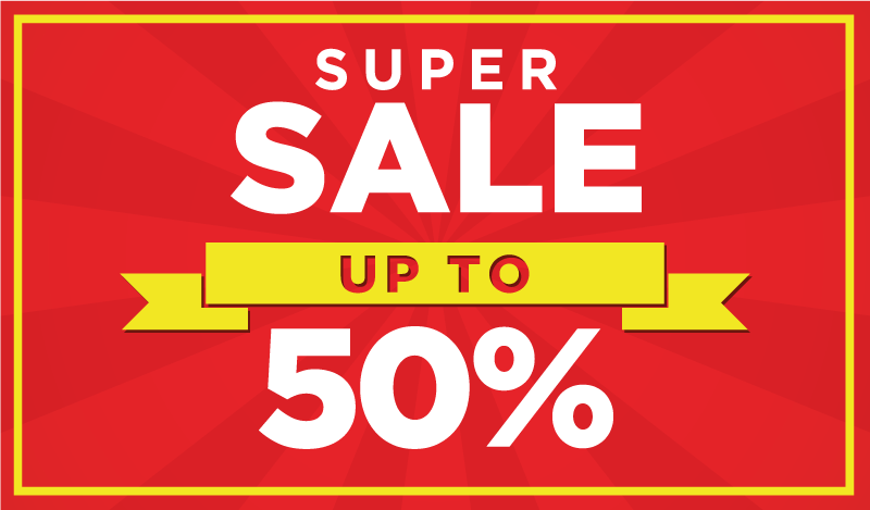 Covor din vinil roșu reducere personalizată - TenStickers