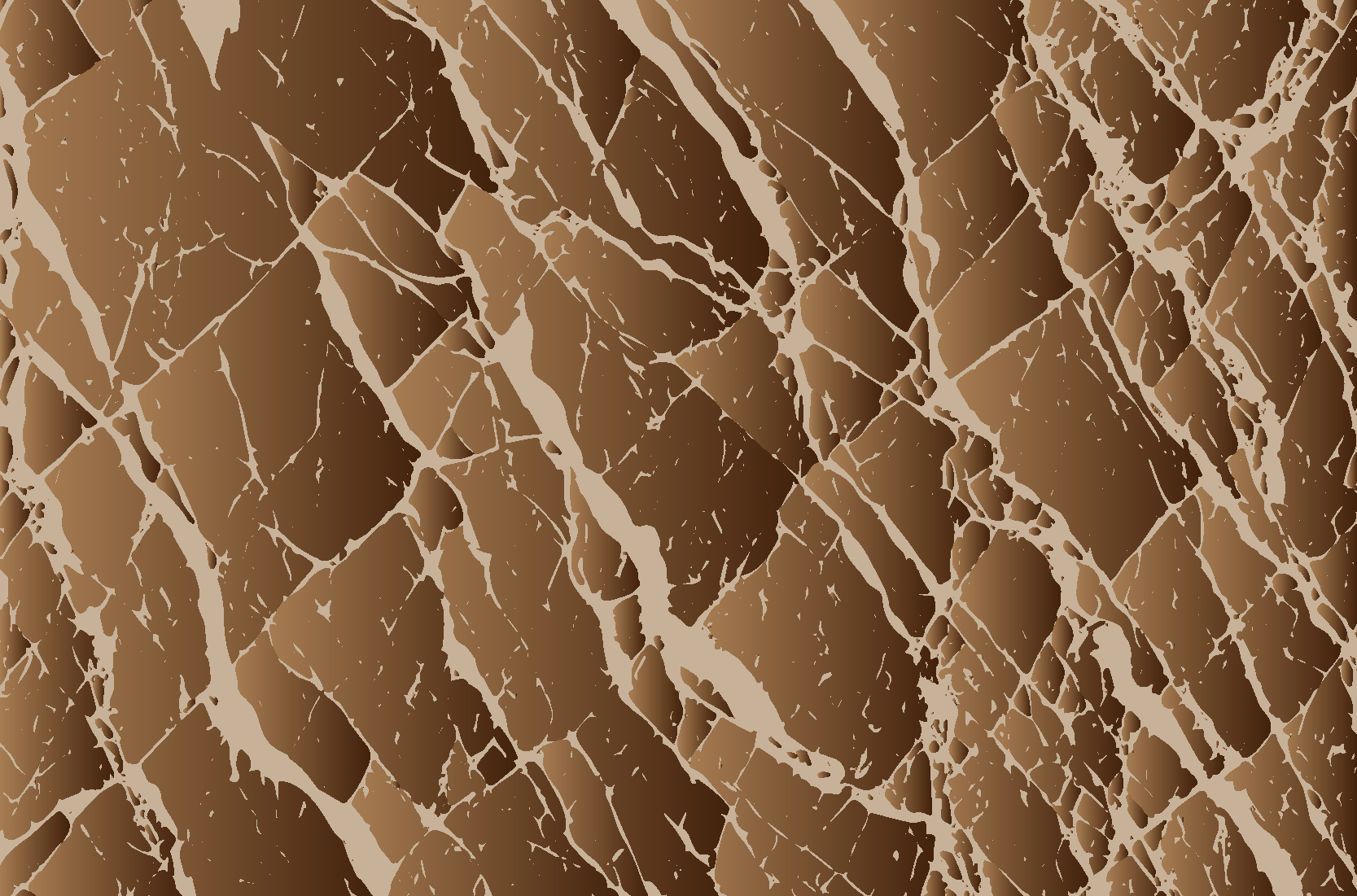 Covor de vinil pentru sala de mese efect de marmură maro - TenStickers